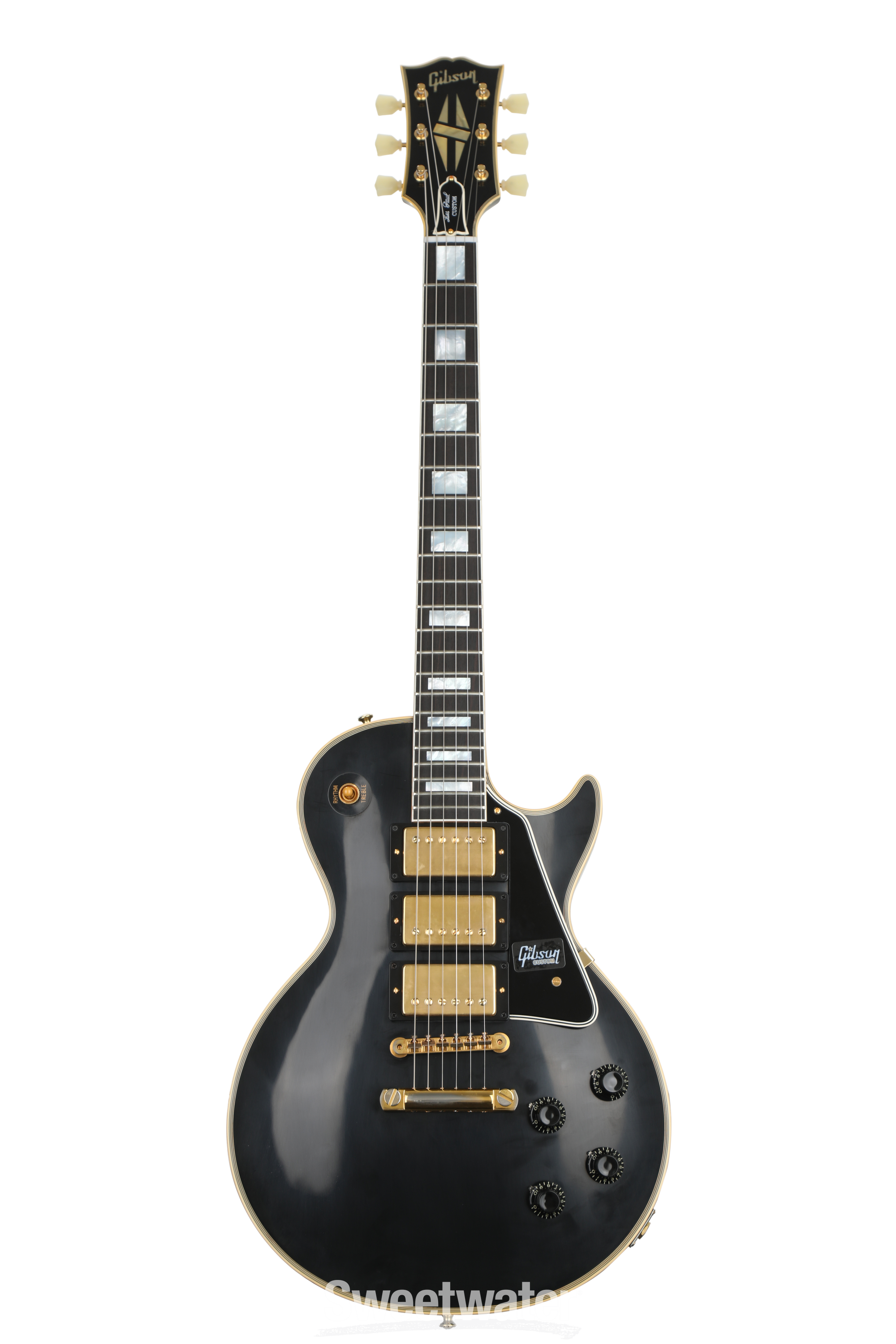 Gibson Custom 1957 Les Paul Custom Reissue Electric Guitar - Ebony