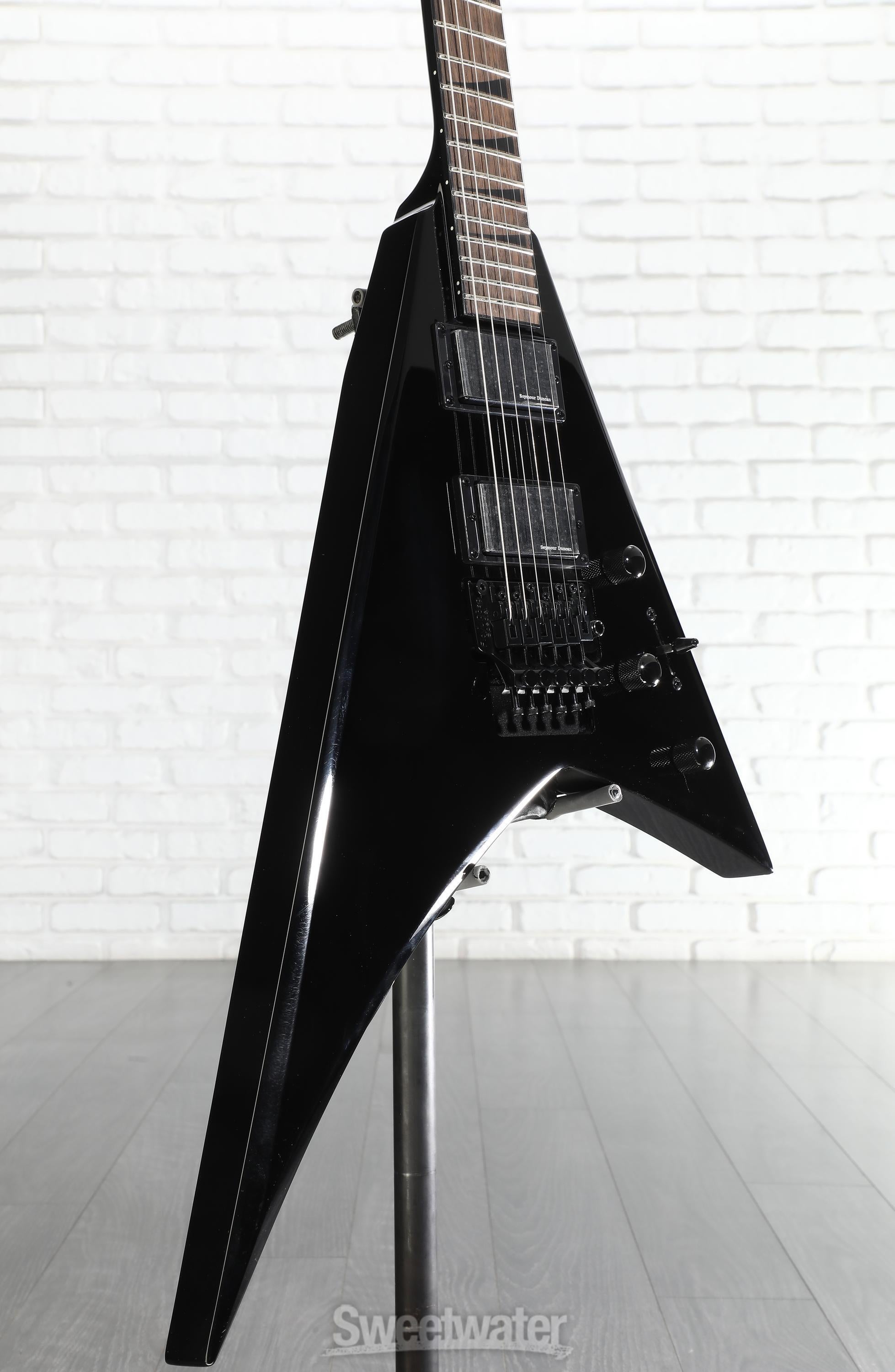 Jackson X Series Rhoads RRX24 - Gloss Black with Laurel