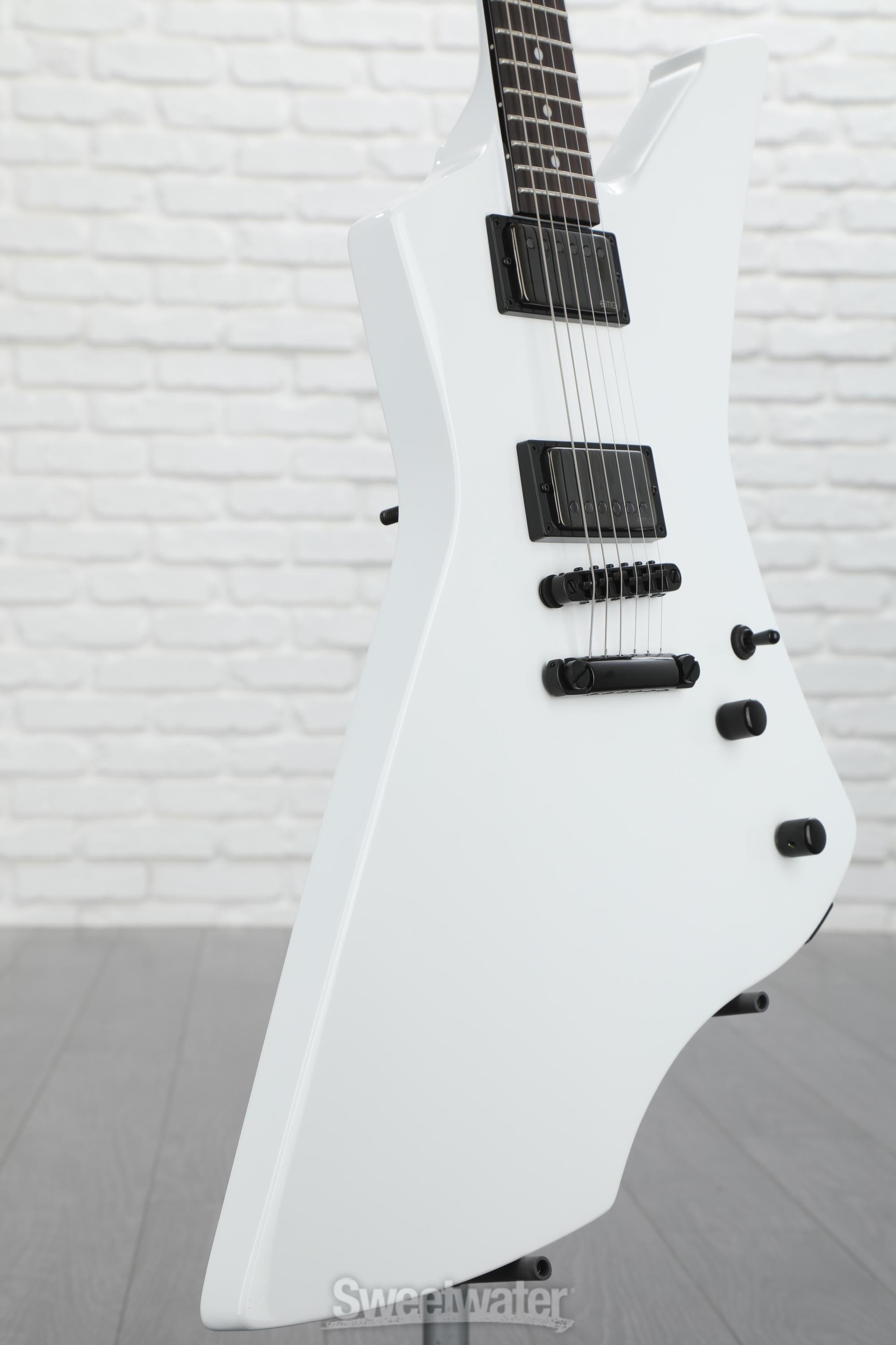 ESP LTD James Hetfield Signature Snakebyte - Snow White | Sweetwater