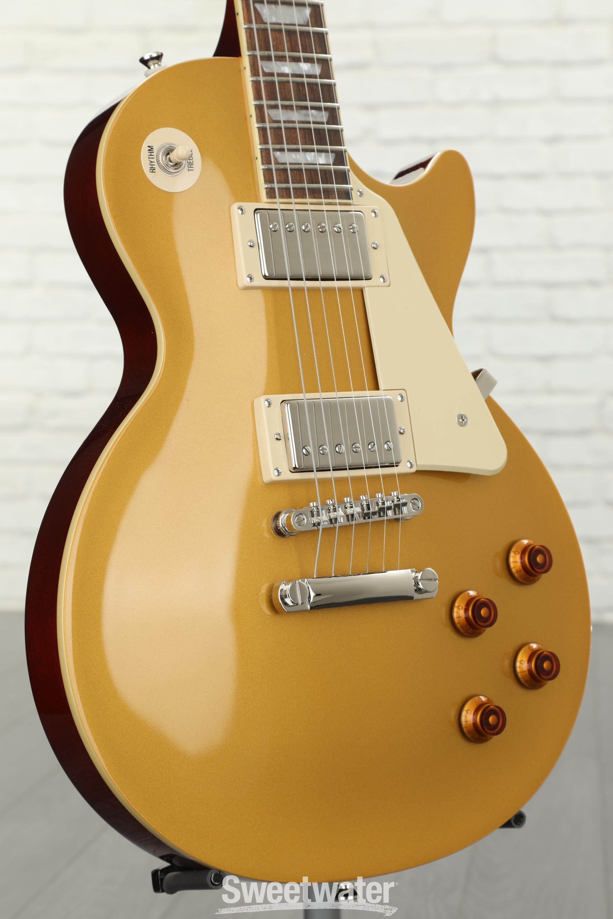 Epiphone Les Paul Standard - Metallic Goldtop | Sweetwater