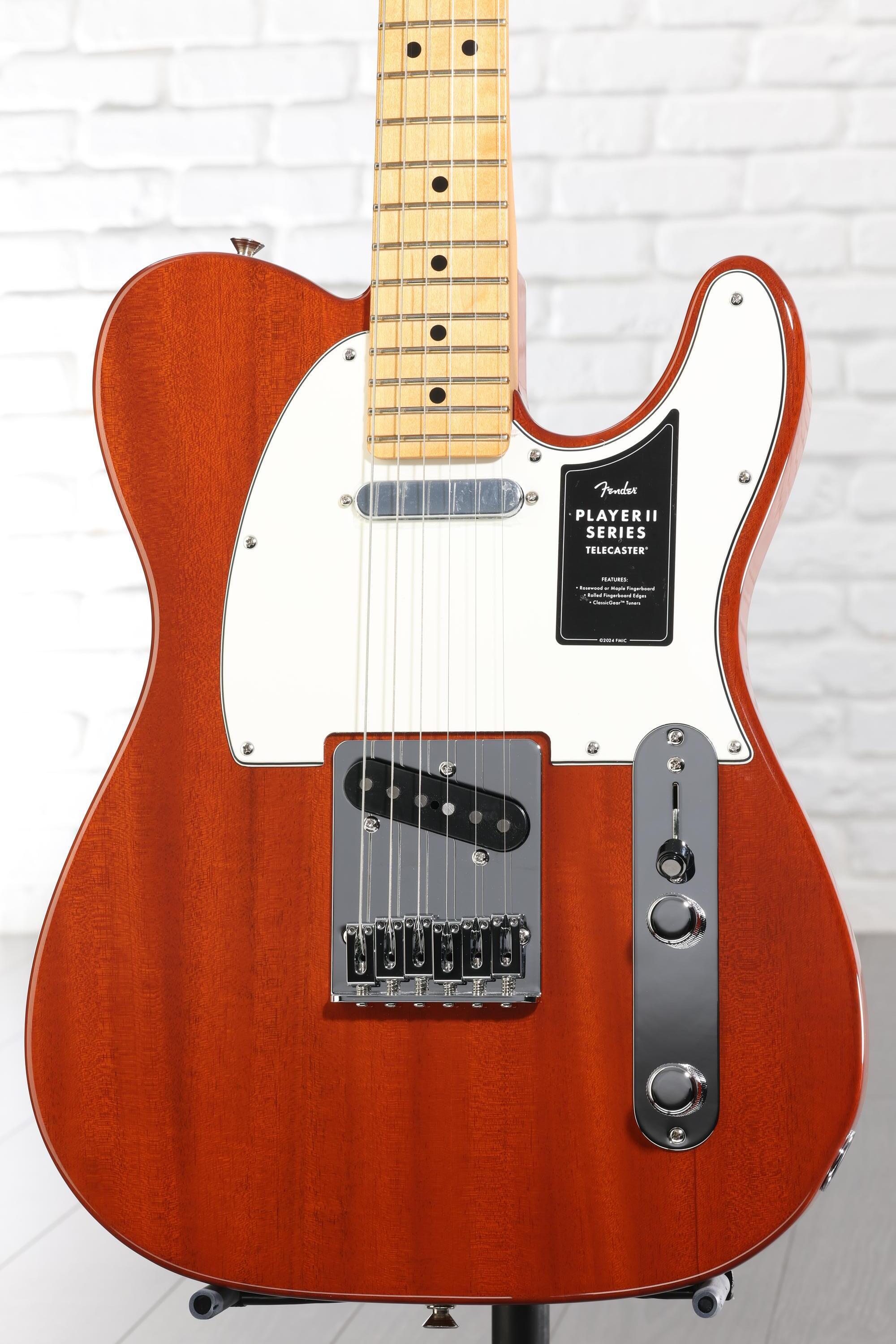 Fender Player II Telecaster Electric Guitar - Mocha with Maple