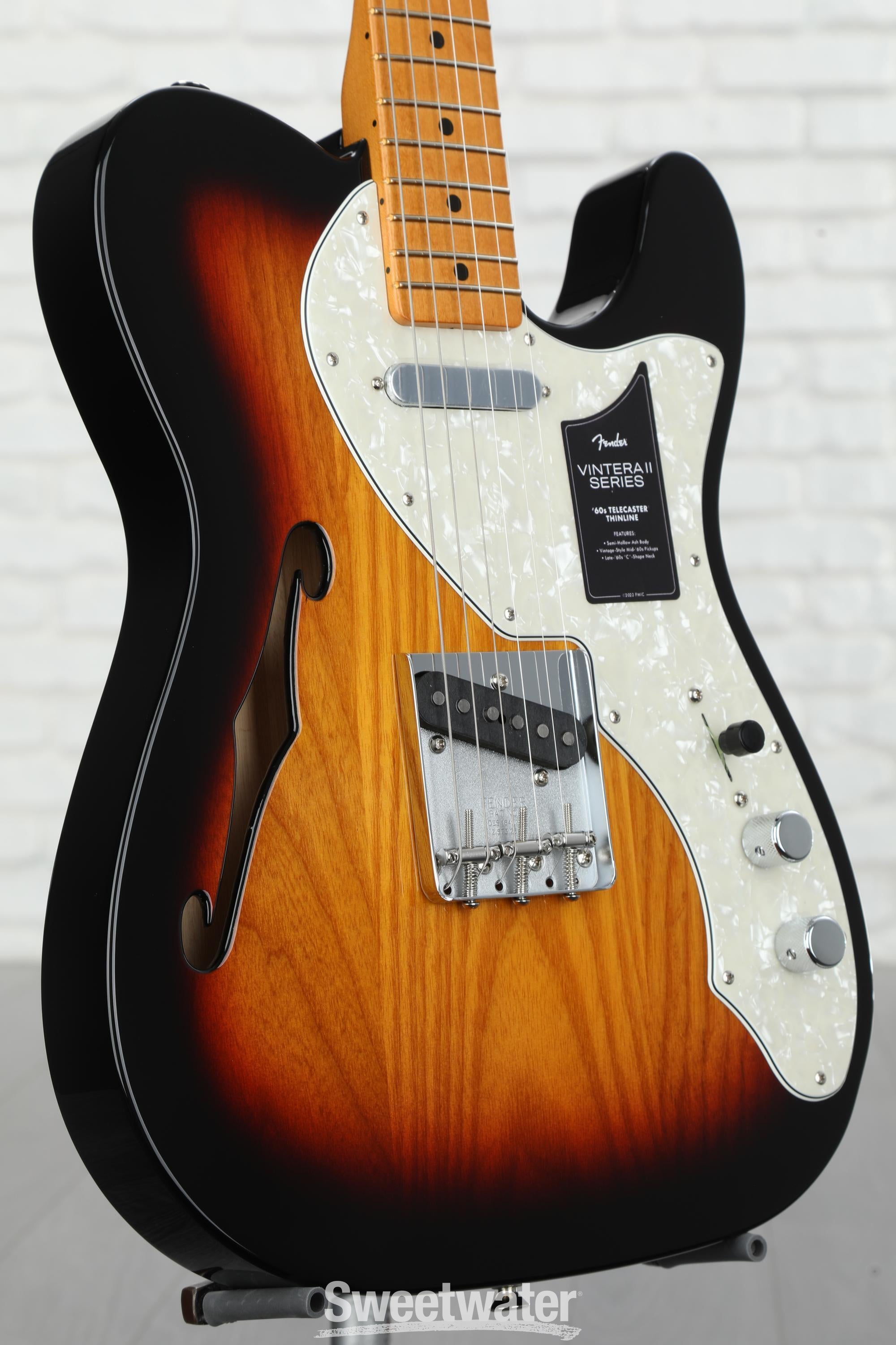 Fender Vintera II '60s Telecaster Thinline Electric Guitar - 3