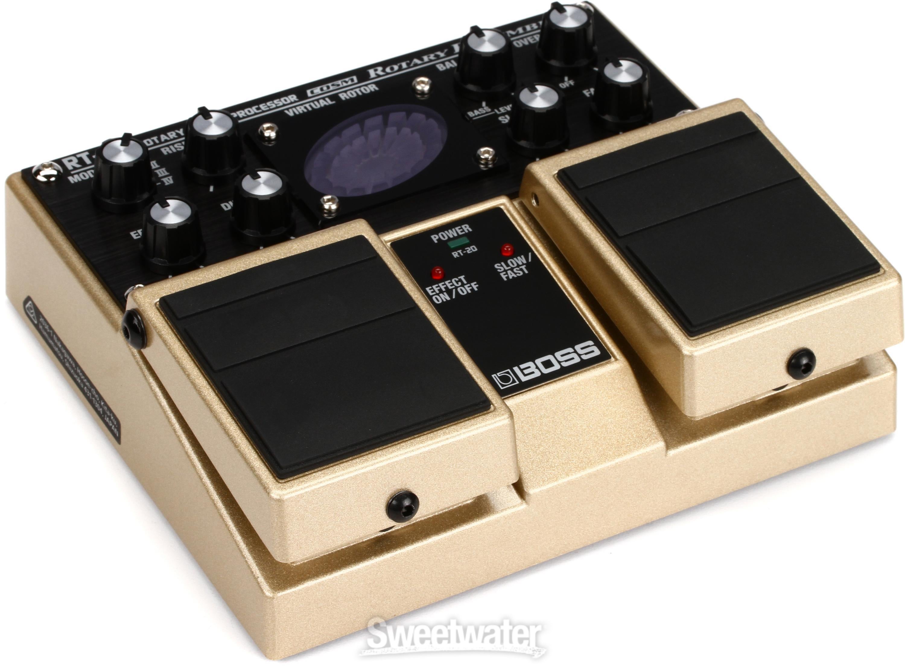 Boss RT-20 Rotary Ensemble Pedal | Sweetwater