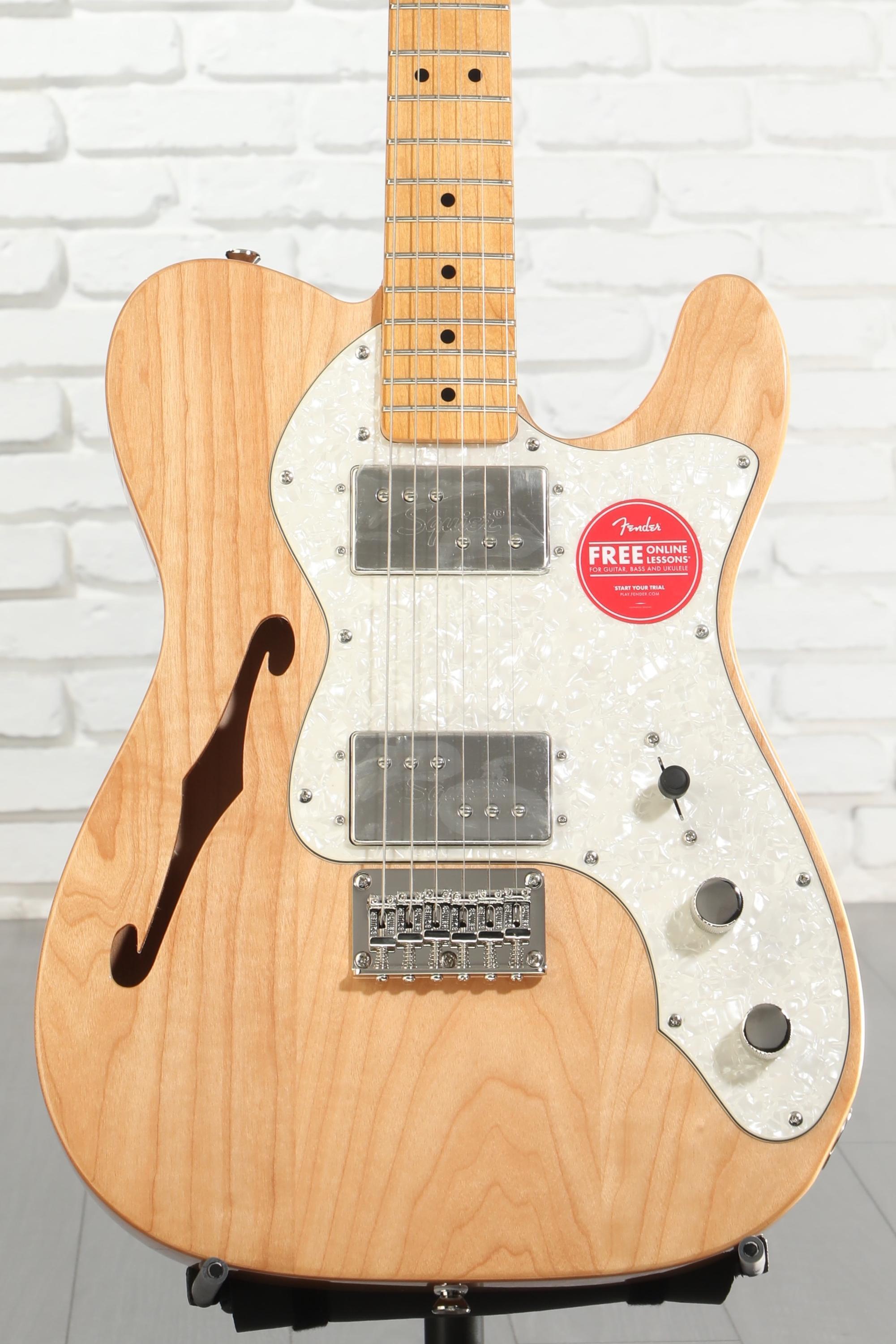 Squier Classic Vibe '70s Telecaster Thinline - Natural | Sweetwater
