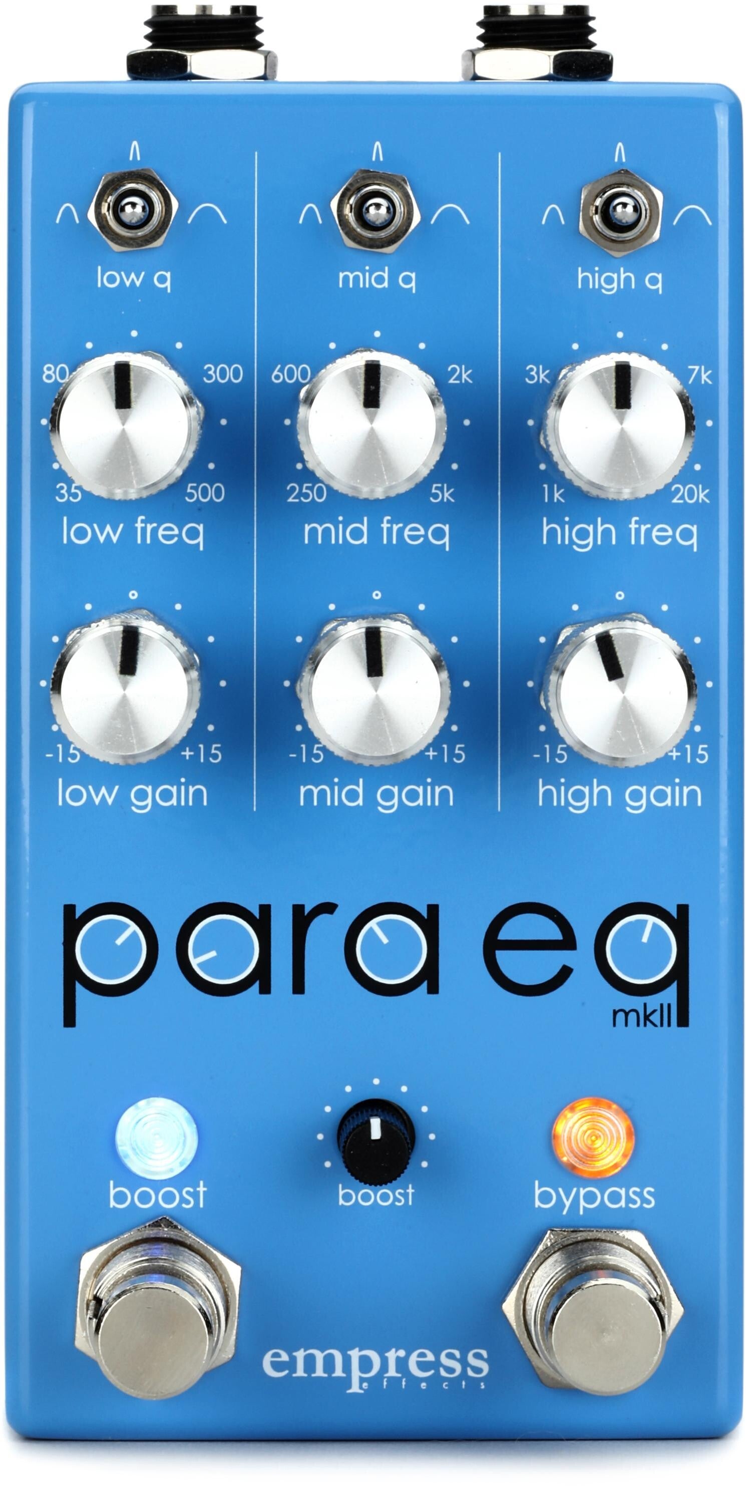Empress Effects ParaEQ MKII Parametric Equalizer and Boost Pedal