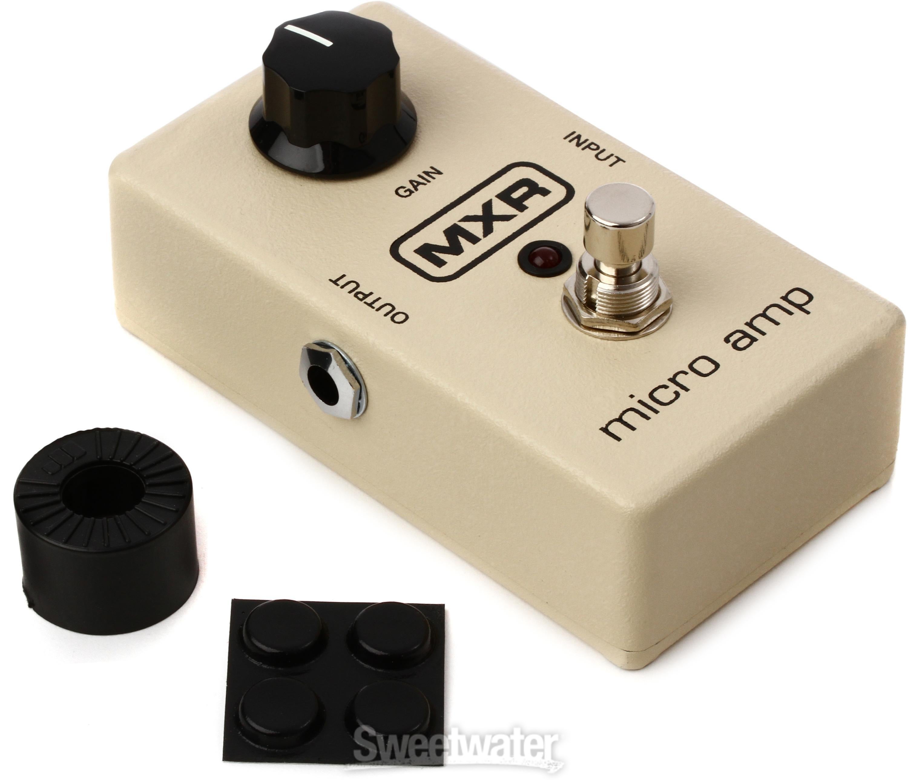 MXR M133 Micro Amp Gain / Boost Pedal Reviews | Sweetwater