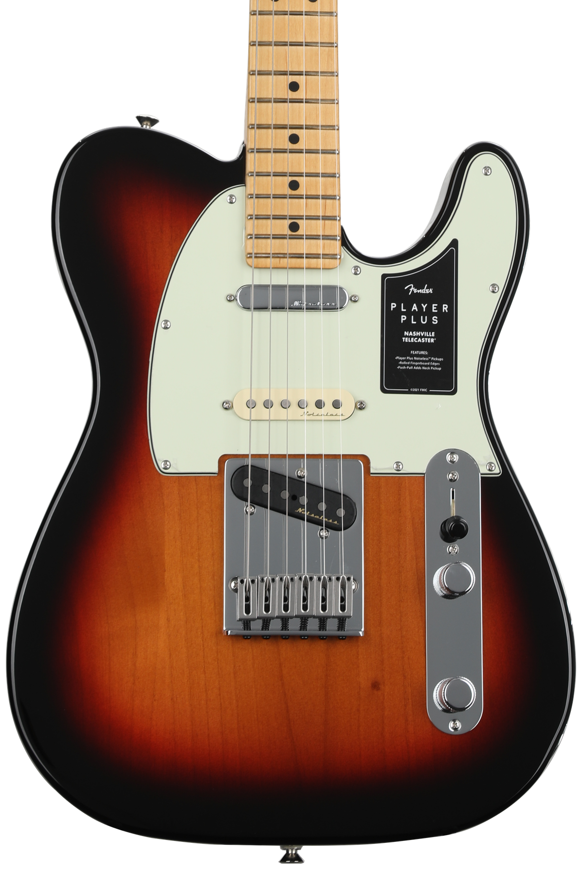 Fender Player Plus Nashville Telecaster - 3-tone Sunburst with