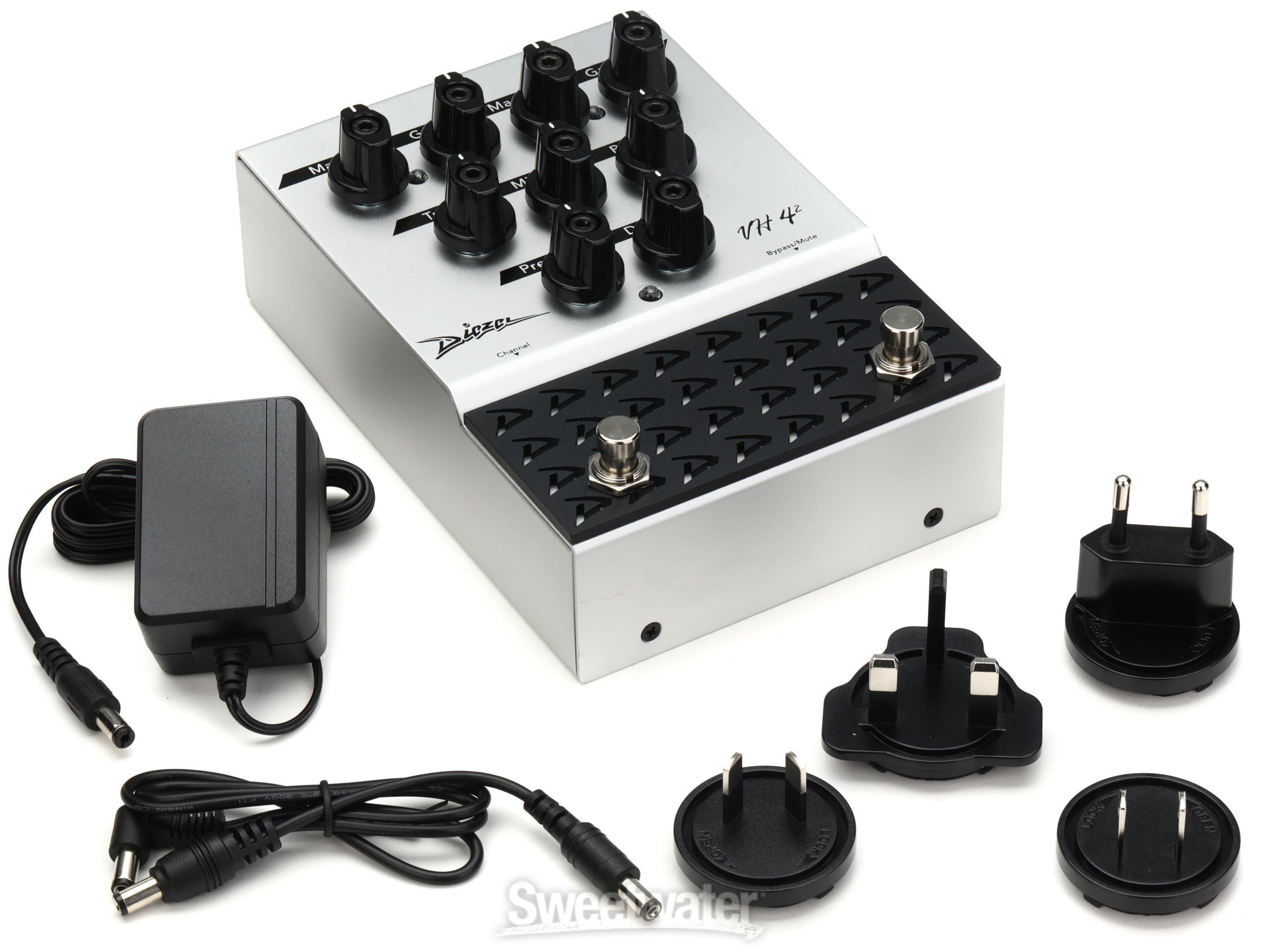 Diezel VH4-2 Pedal 2-channel Overdrive and Preamp | Sweetwater