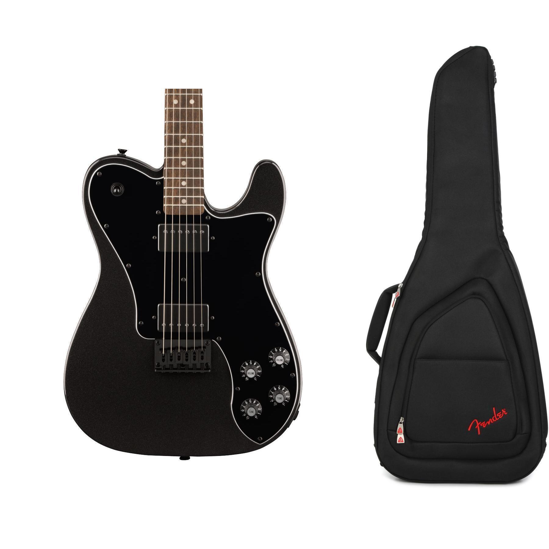 Squier Affinity Series Telecaster Deluxe Electric Guitar with Gig