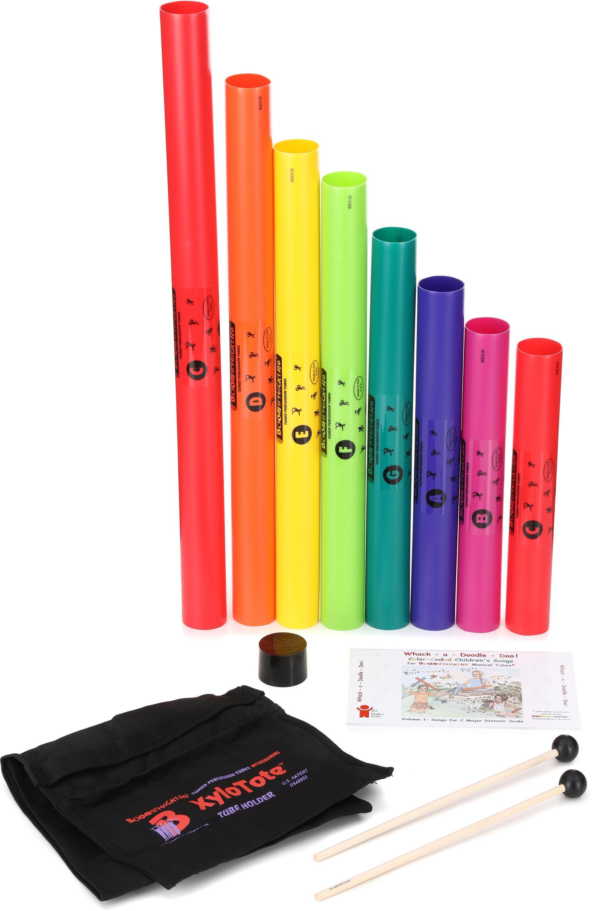 Boomwhackers 8-piece Boomophone XTS Whack Pack | Sweetwater