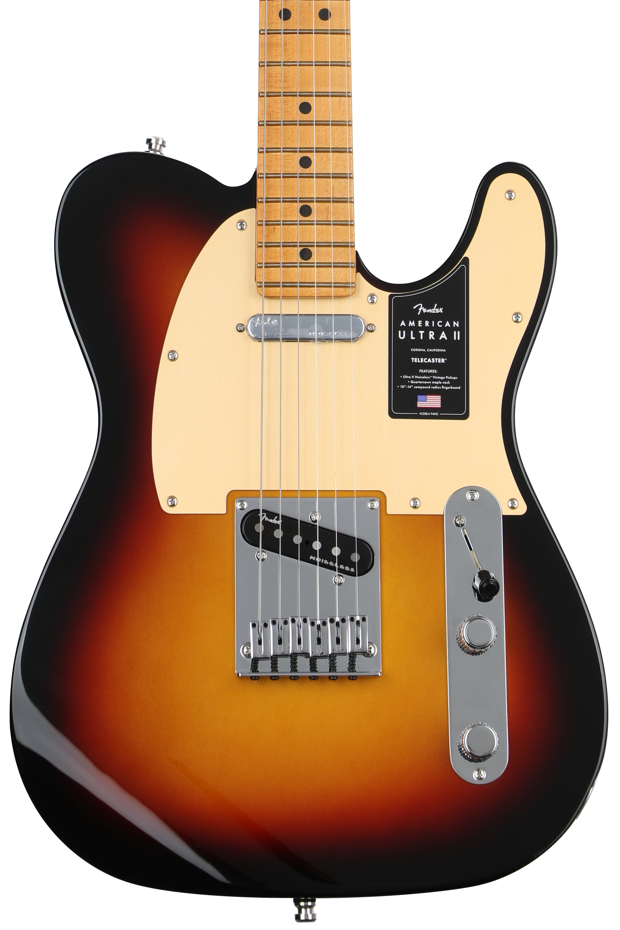 Fender American Ultra II Telecaster Electric Guitar - Ultraburst