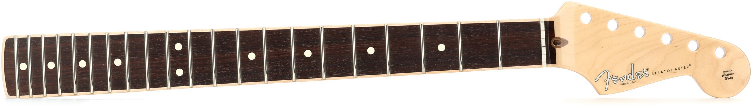 Fender American Channel-bound Stratocaster Neck - Rosewood
