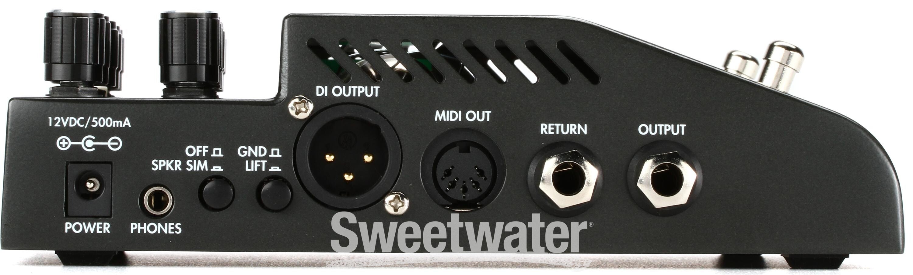 Two Notes Le Bass 2-channel Tube Bass Preamp Pedal | Sweetwater