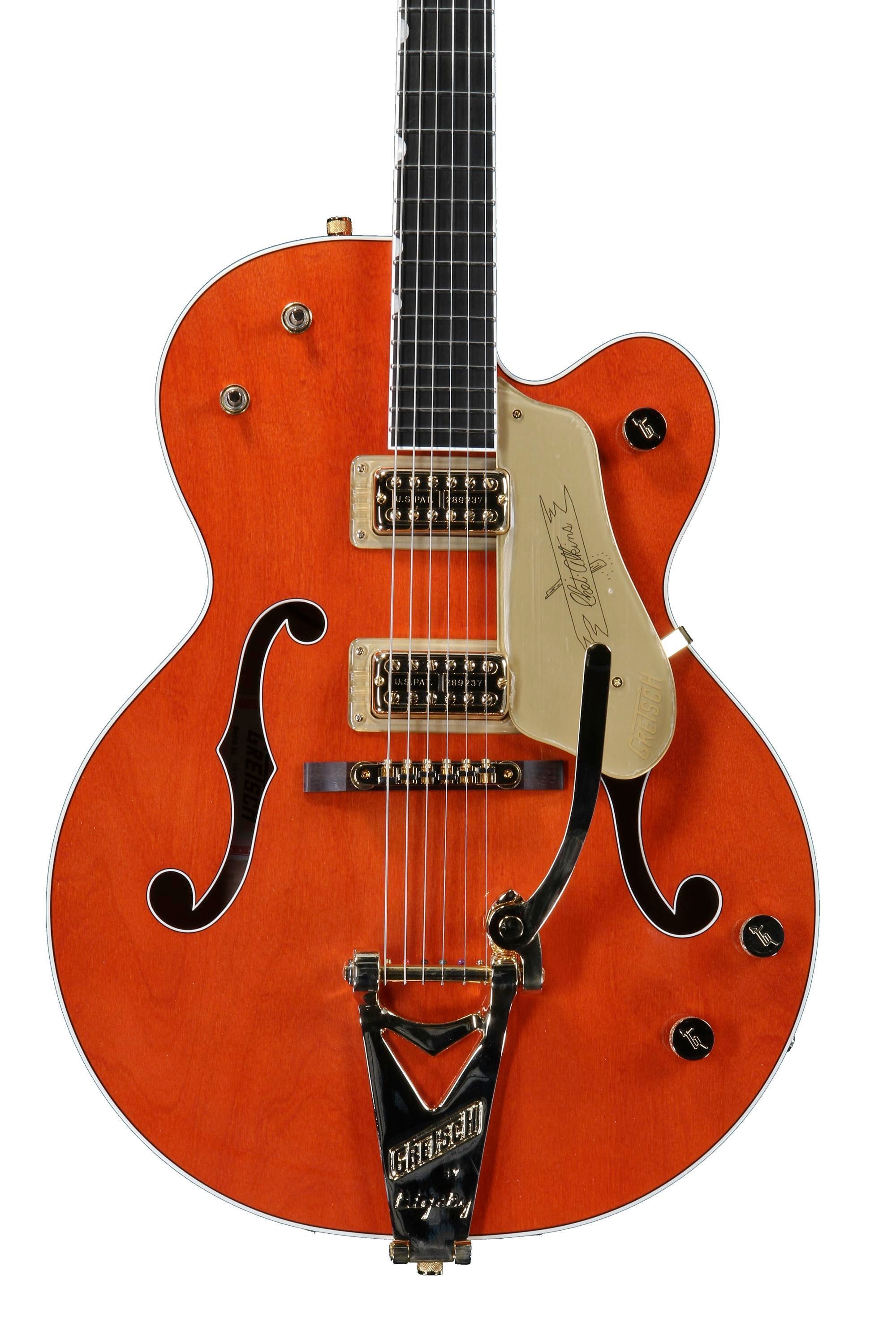 Gretsch G6120 Chet Atkins Hollow Body - Orange Stain | Sweetwater