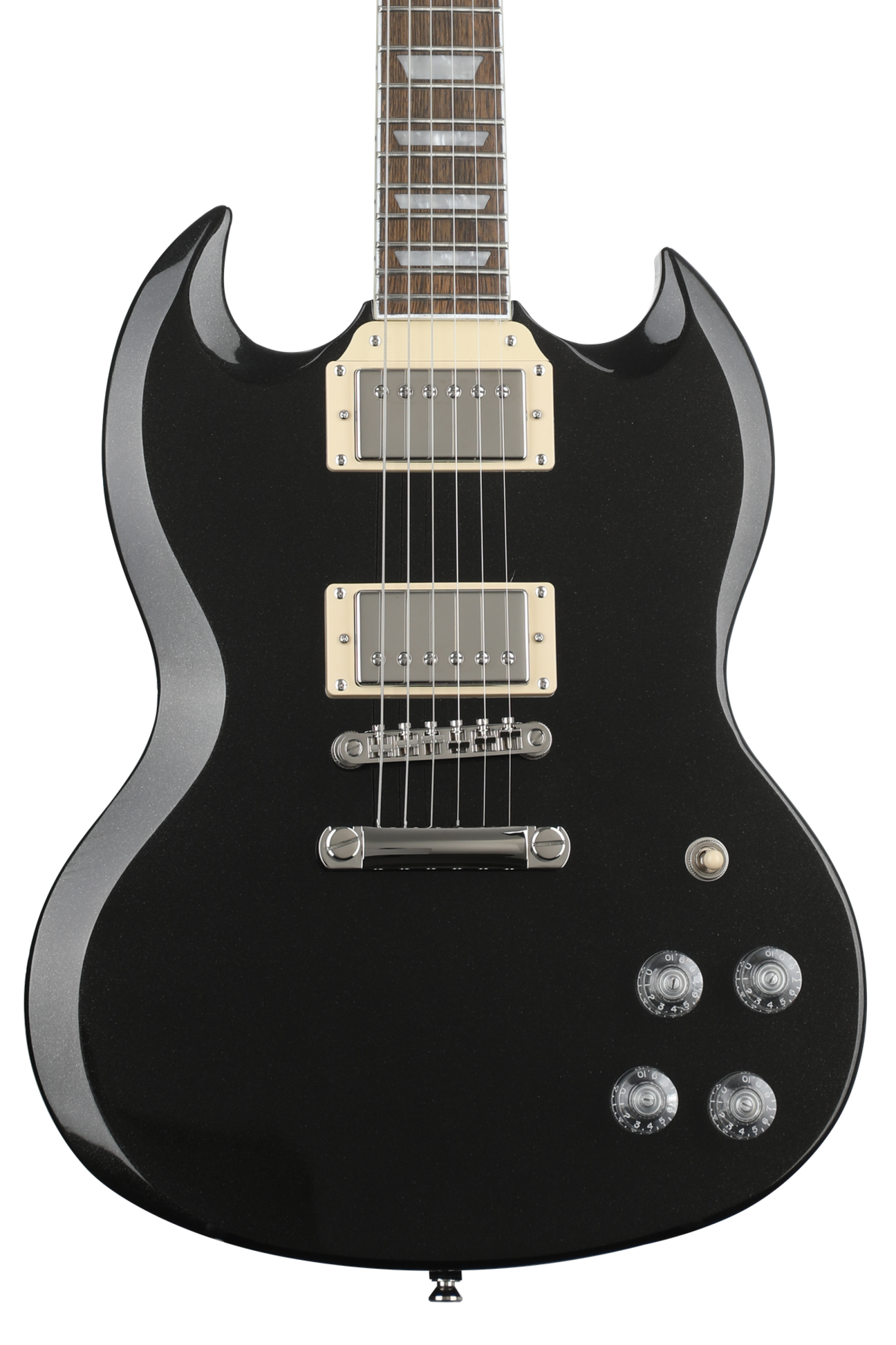 Epiphone SG Muse Electric Guitar - Jet Black Metallic | Sweetwater