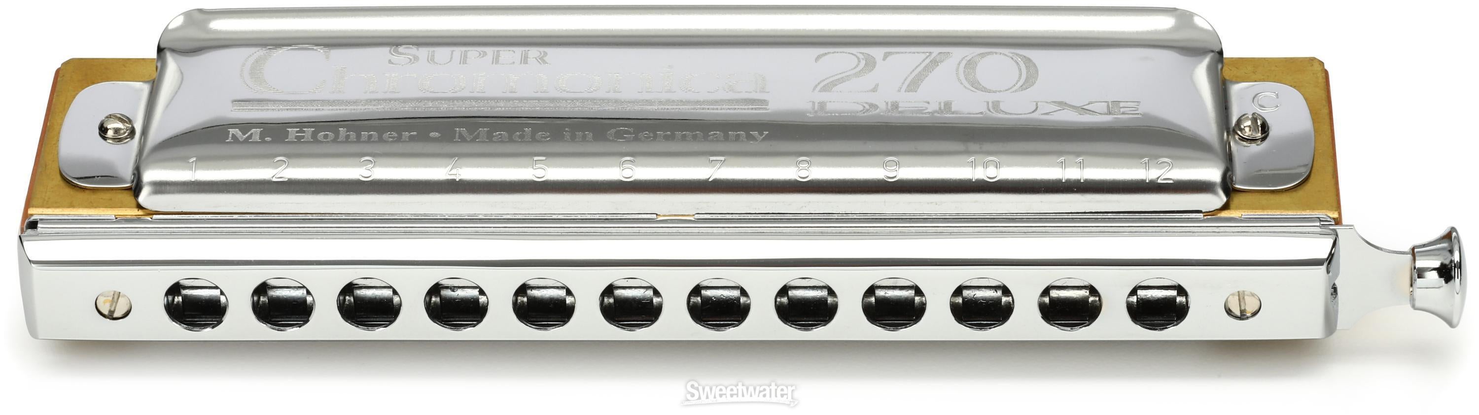 Hohner Super Chromonica 270 Deluxe - Key of C | Sweetwater