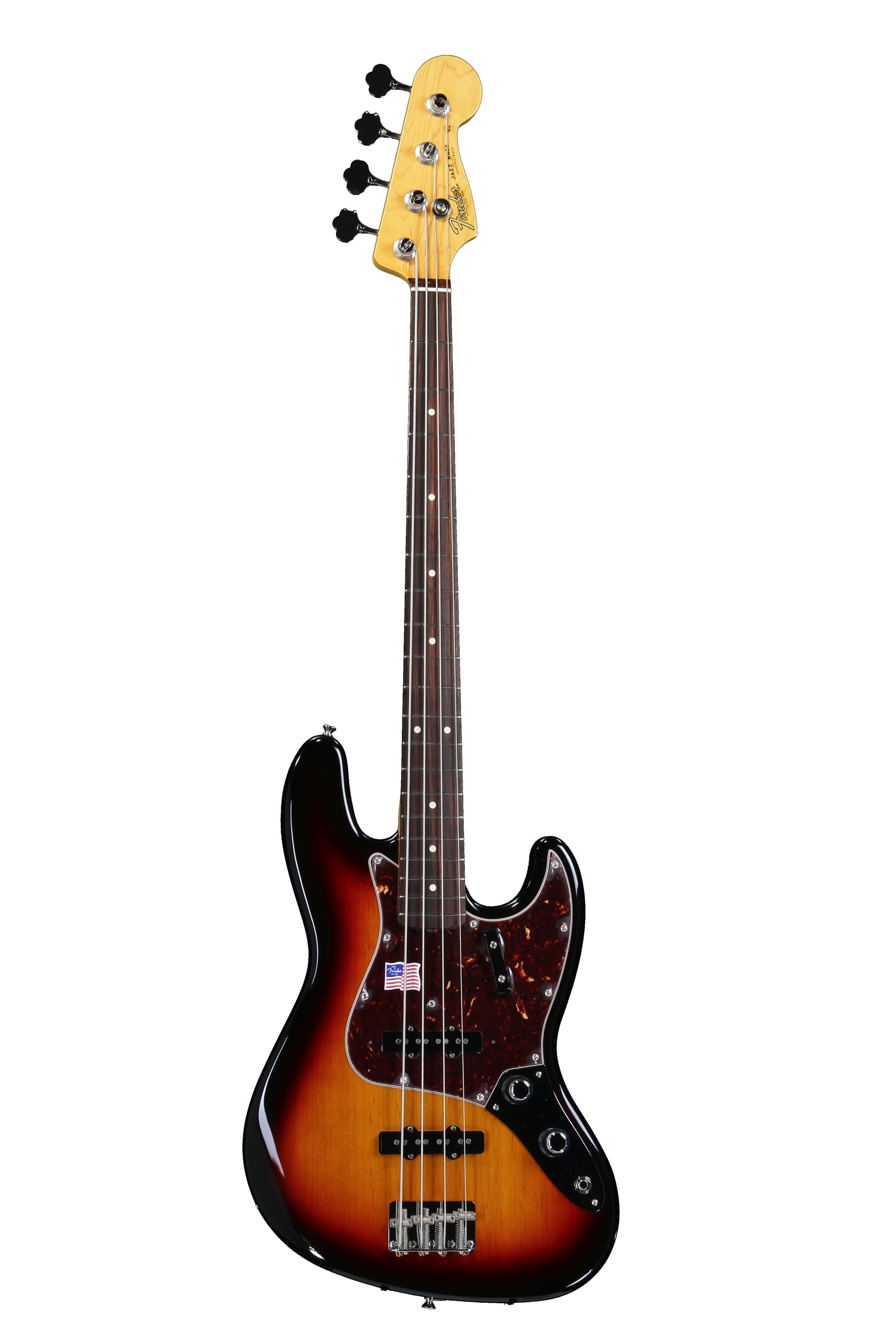 Fender American Vintage '62 Jazz Bass - 3-Color Sunburst | Sweetwater