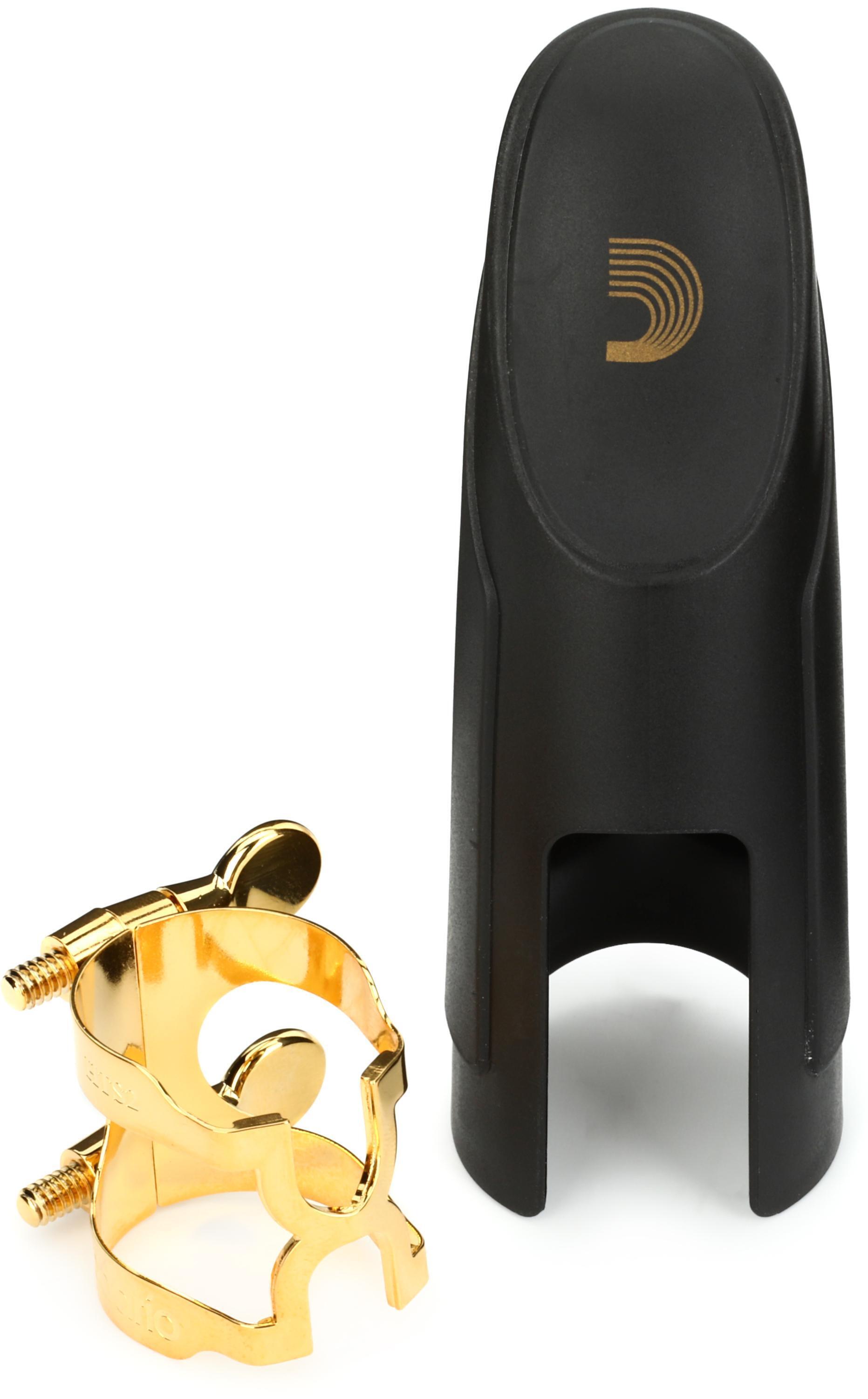 Theo Wanne LIG-LLG Liberty Saxophone Ligature - Gold | Sweetwater