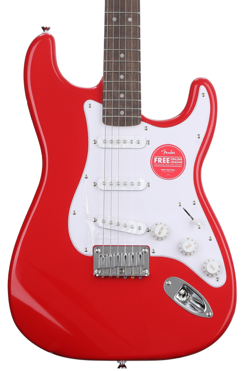 Squier Sonic Stratocaster HT Electric Guitar - Torino Red | Sweetwater