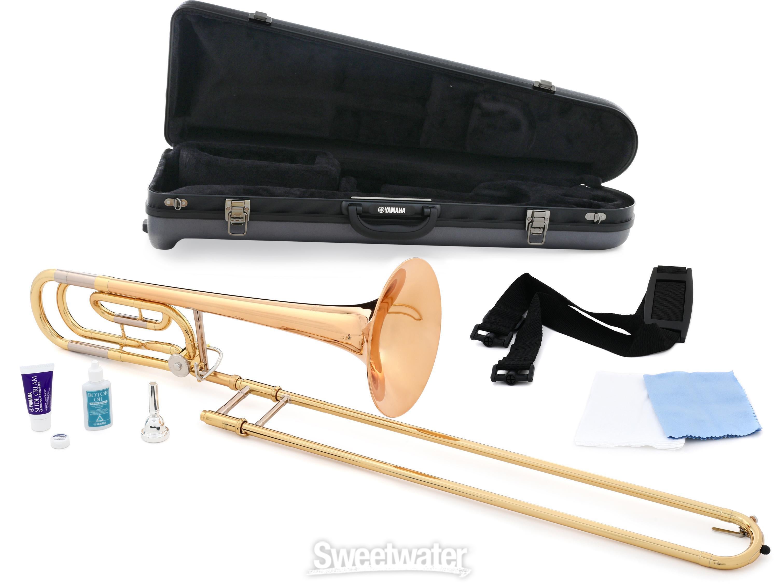 Yamaha YSL-448G Intermediate Trombone - Clear Lacquer | Sweetwater