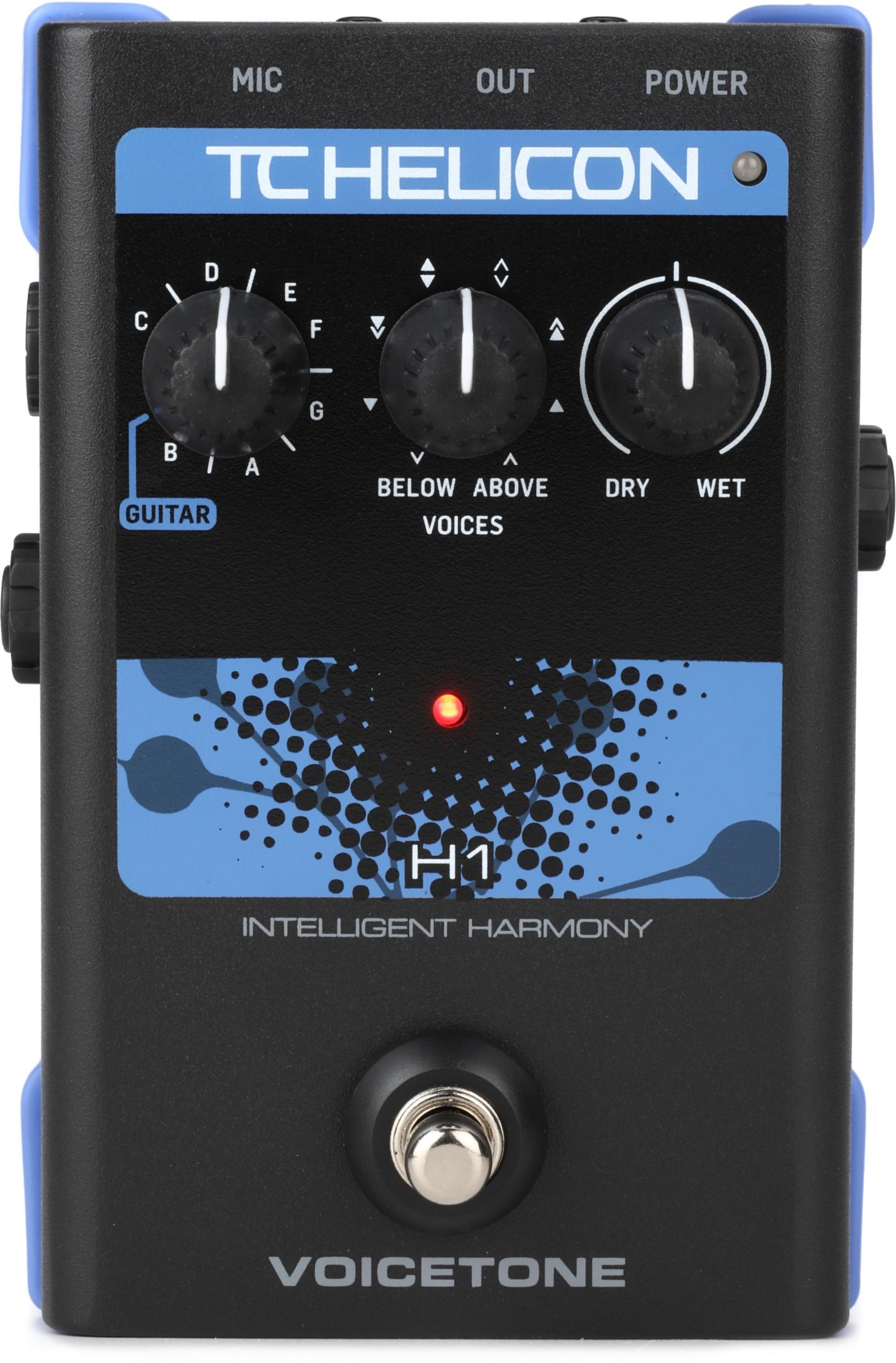 TC-Helicon VoiceTone C1 HardTune and Pitch Correction Pedal
