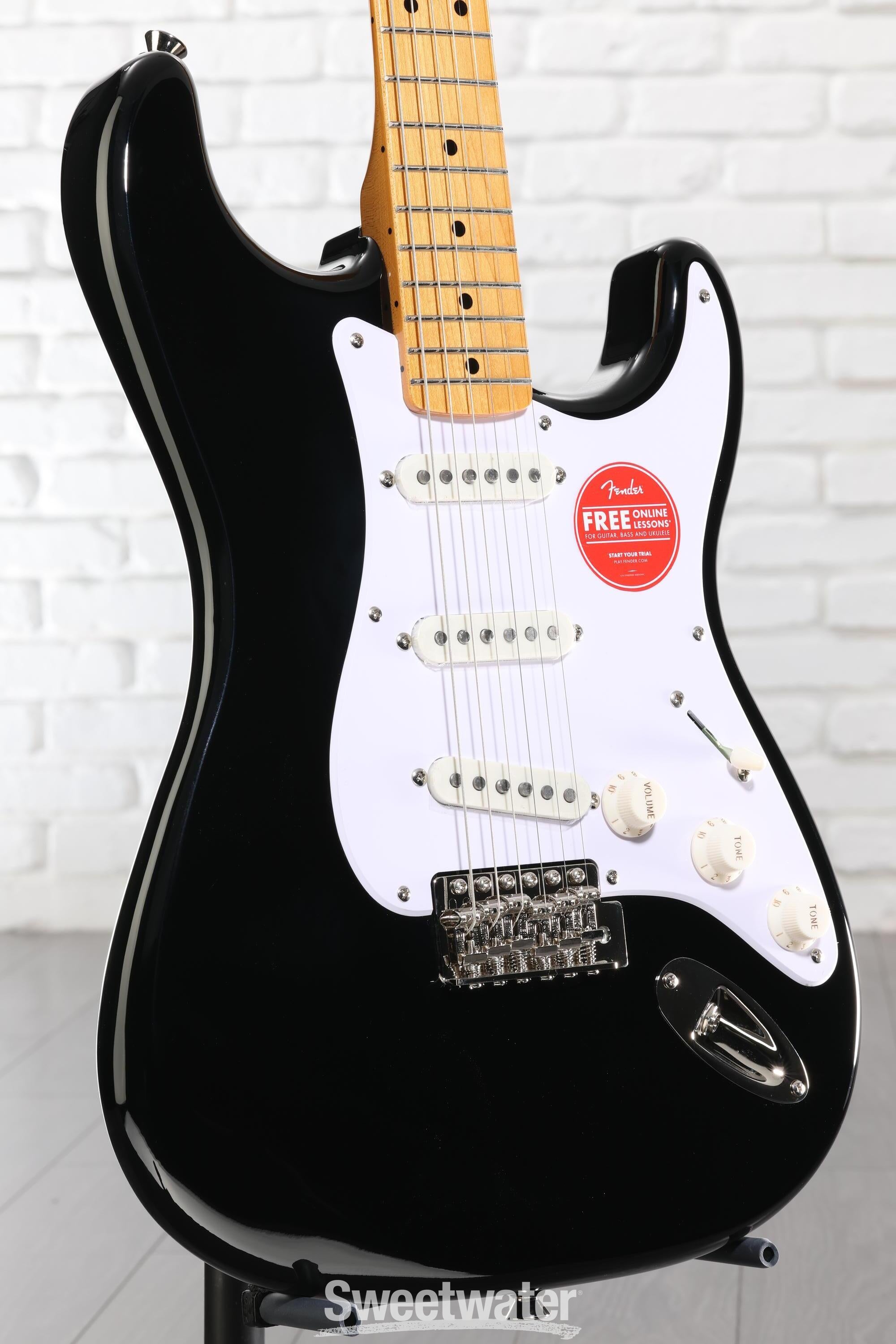 Squier Classic Vibe '50s Stratocaster - Black Reviews | Sweetwater