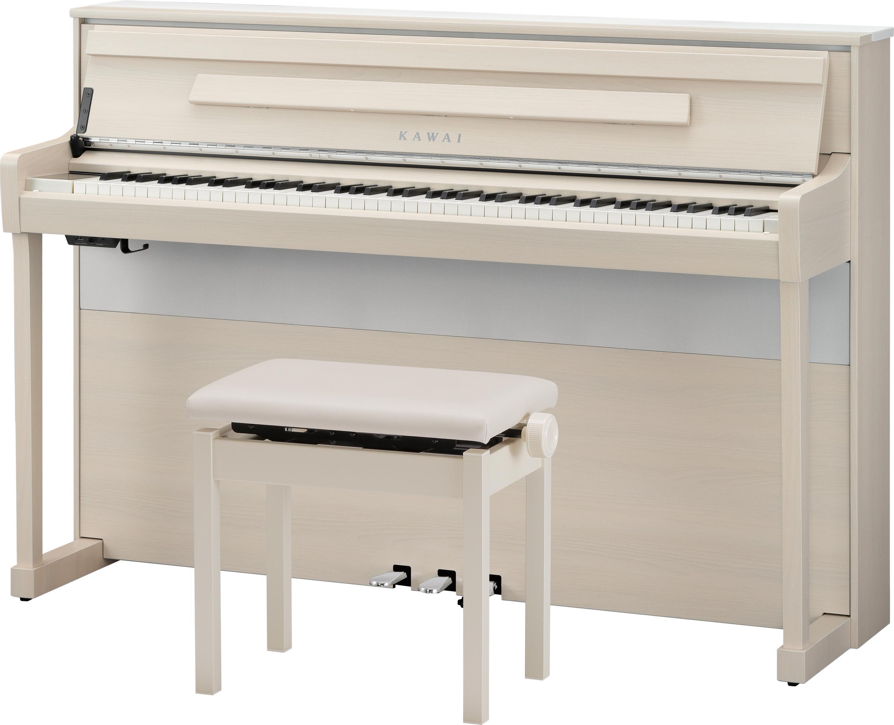 Kawai CA901 Digital Concert Piano - White Maple | Sweetwater