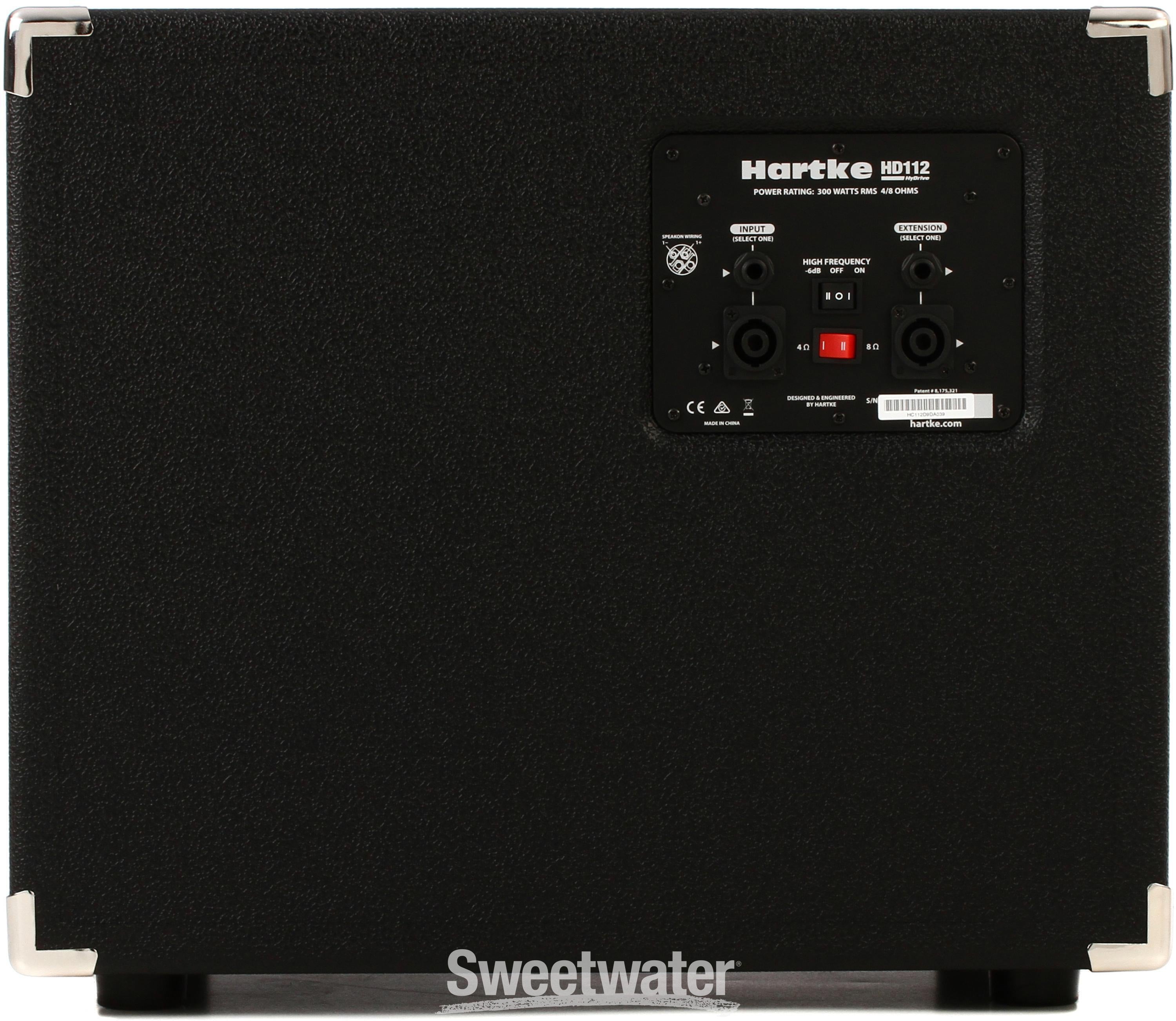 Hartke HyDrive HD112 300-watt 1x12-inch Bass Cabinet | Sweetwater