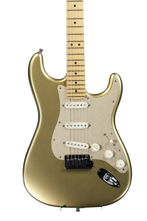 Fender FSR American Deluxe Stratocaster - Aztec Gold | Sweetwater
