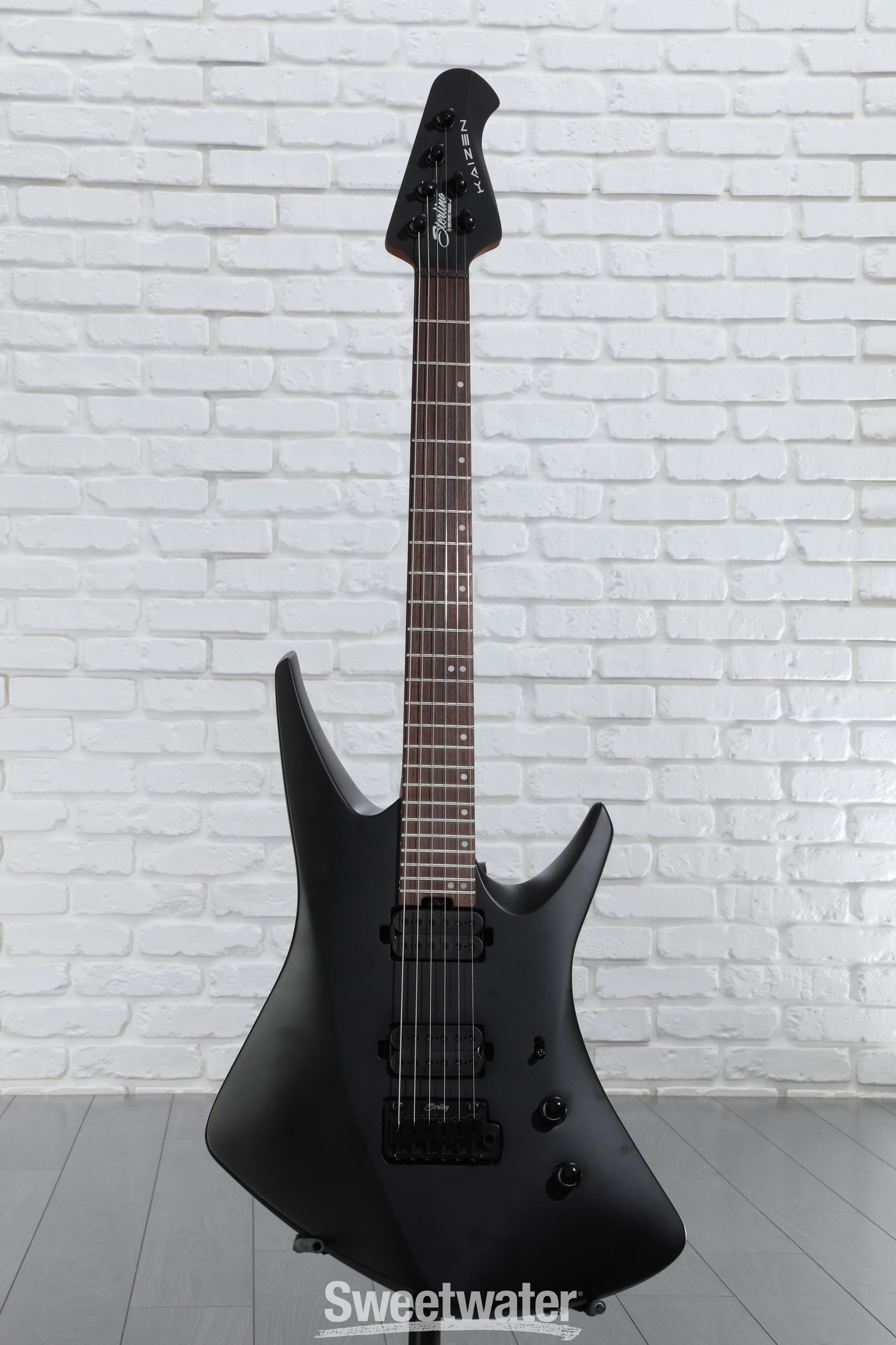 Sterling By Music Man Kaizen 6 Electric Guitar - Stealth Black