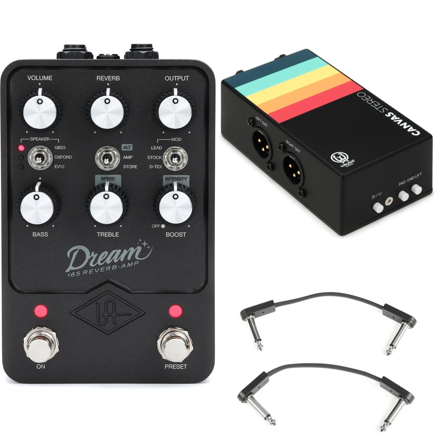 Universal Audio Dream '65 Reverb Amplifier Pedal with Canvas DI