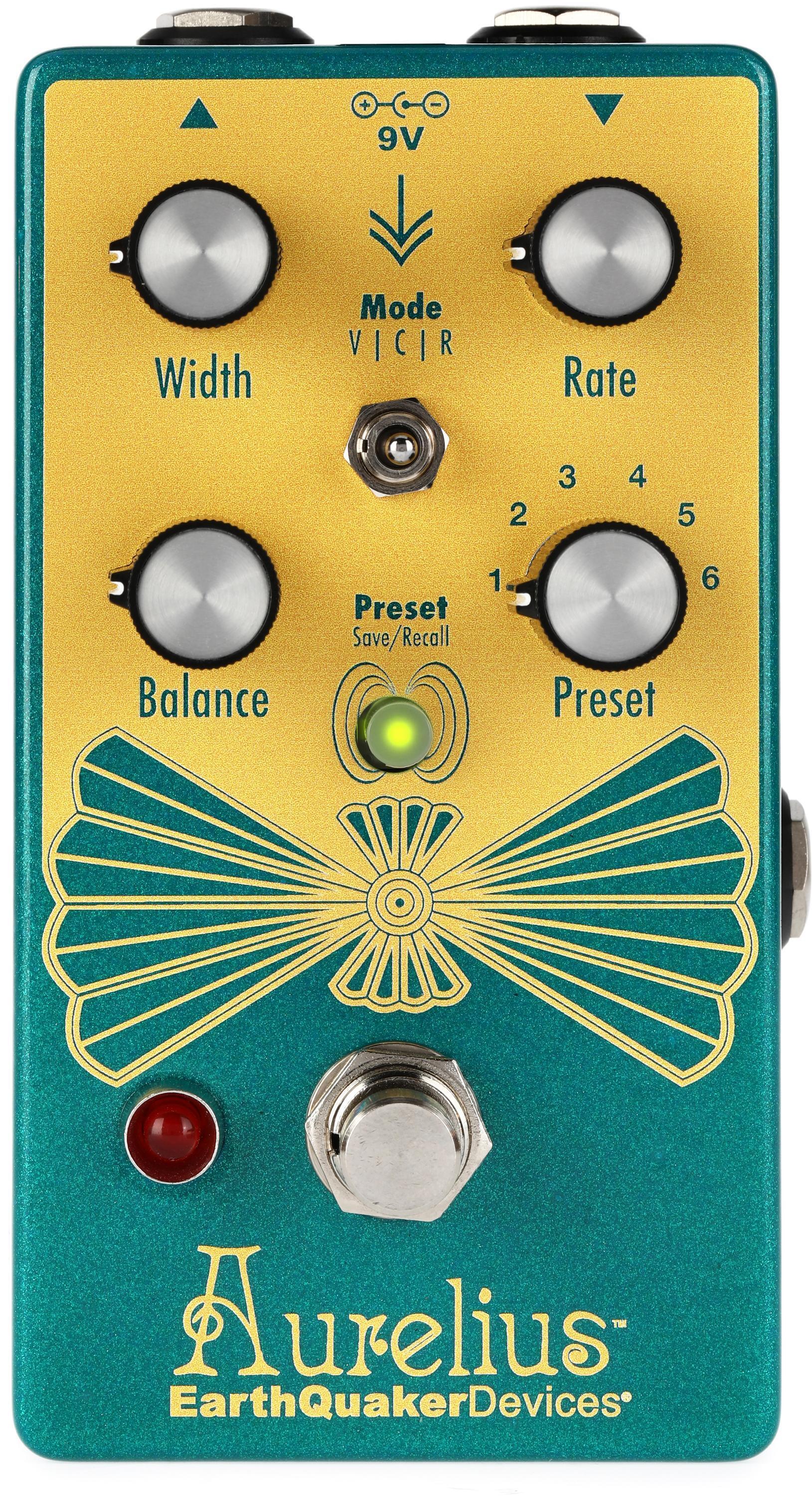EarthQuaker Devices Aurelius Tri-voice Chorus Pedal | Sweetwater