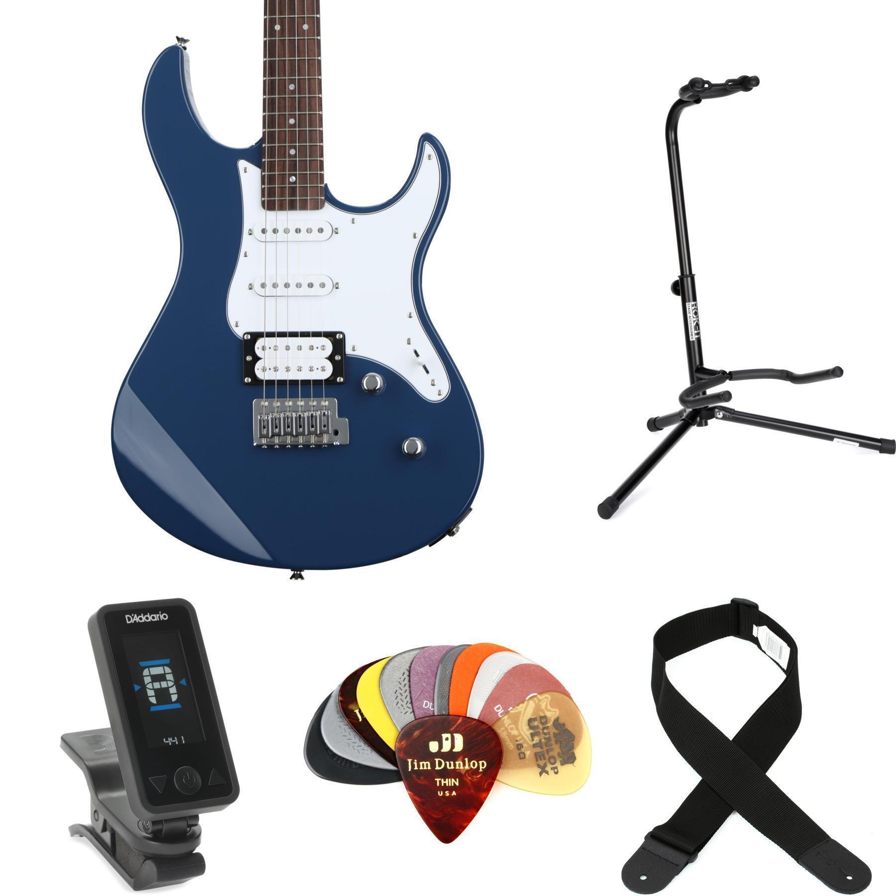 Yamaha PAC112V Pacifica Essentials Bundle - United Blue | Sweetwater
