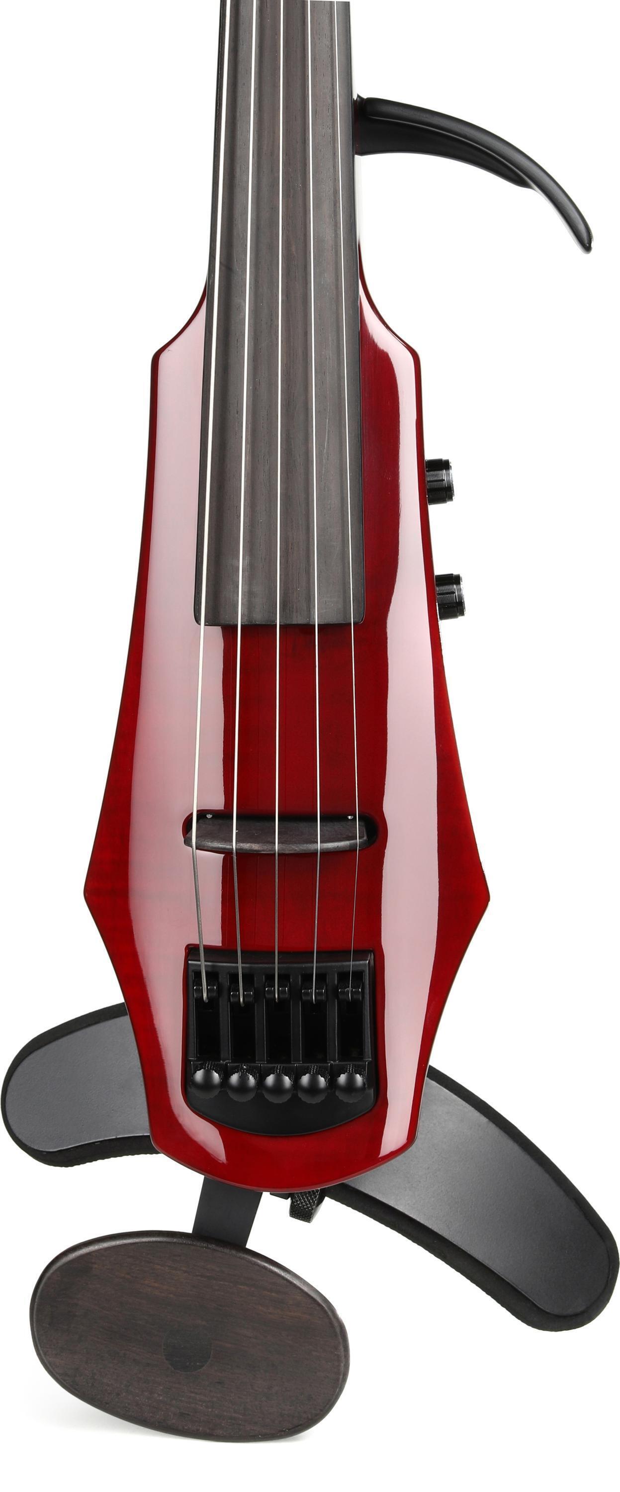 Yamaha Silent Series YSV104 Electric Violin - Red | Sweetwater