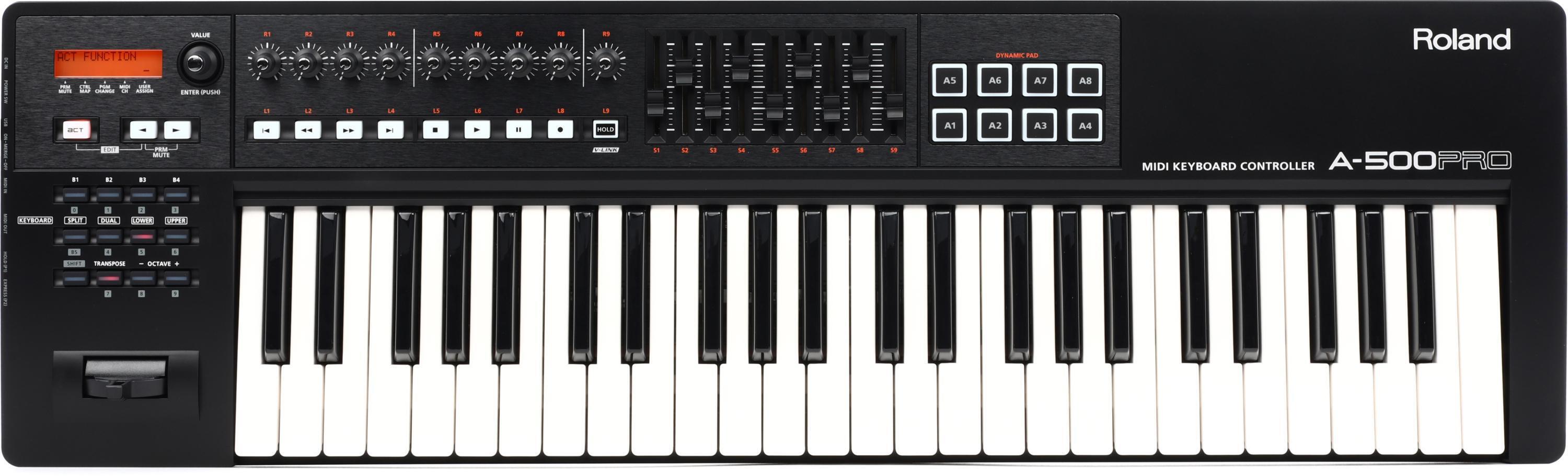 Roland A-500 PRO 49-key Keyboard Controller | Sweetwater