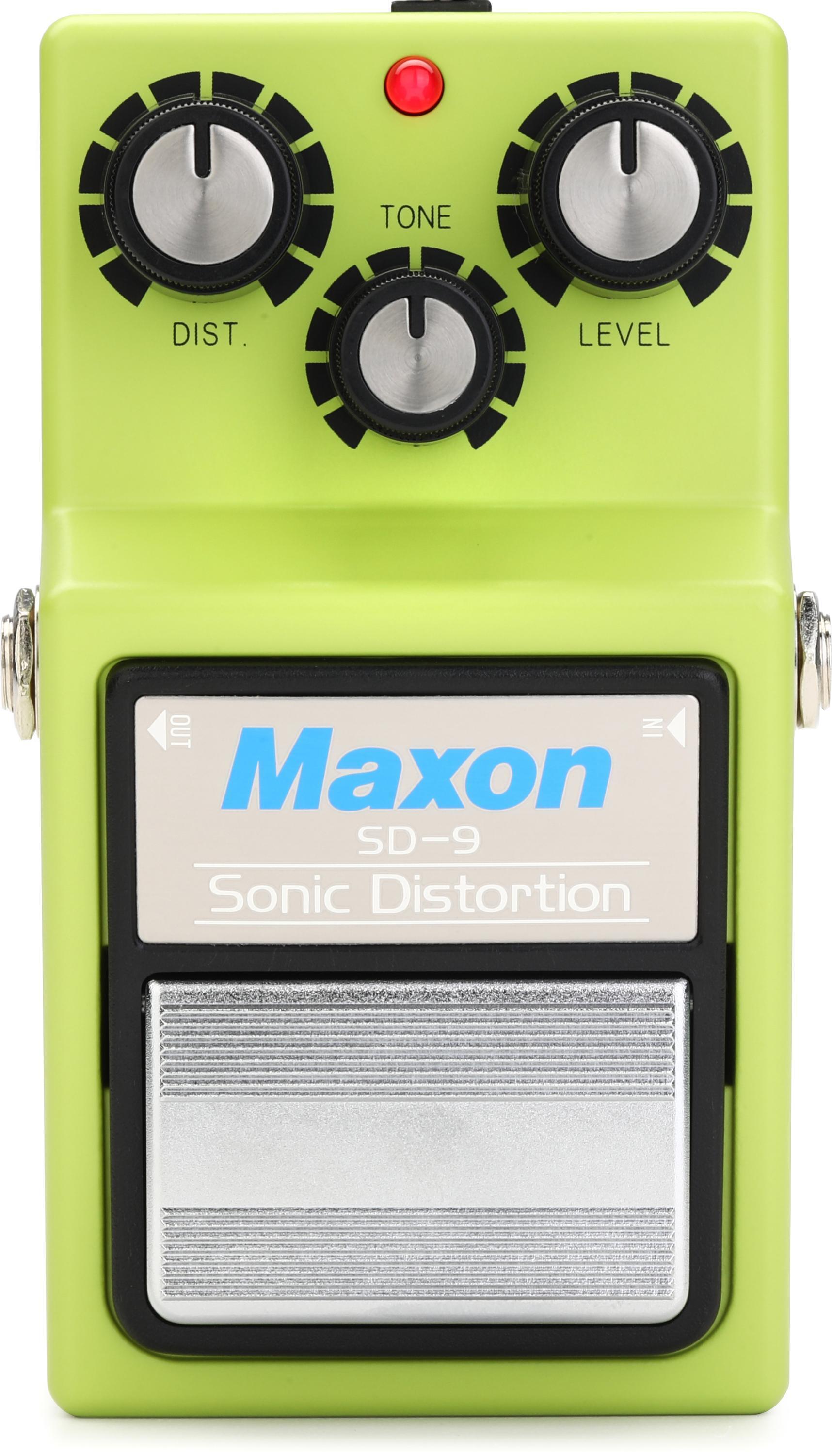 Maxon SD-9 Sonic Distortion Pedal | Sweetwater