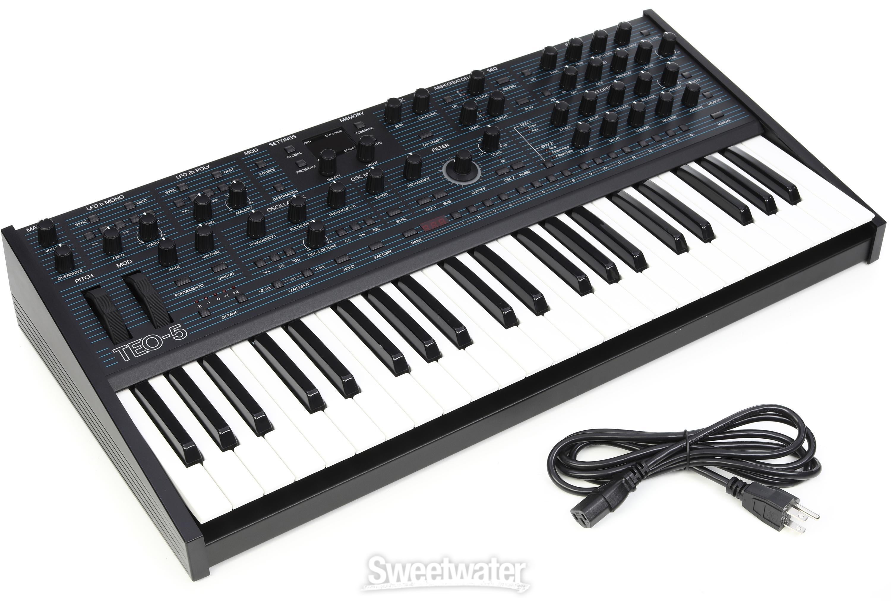 Oberheim TEO-5 Compact Polyphonic Analog Synthesizer | Sweetwater