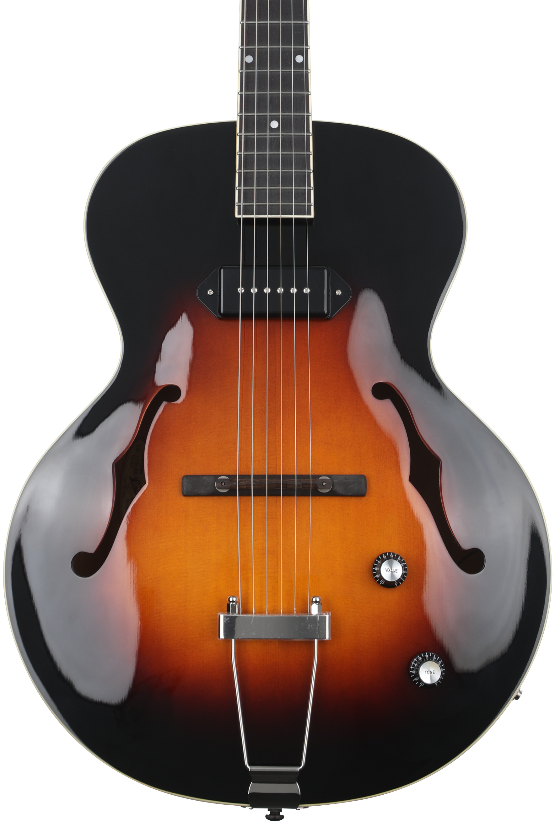 The Loar LH-309-VS Archtop Hollowbody Electric Guitar - Vintage