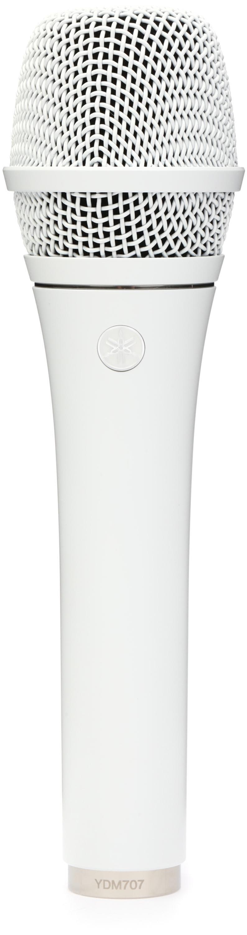 Yamaha YDM707 Dynamic Supercardioid Microphone - White | Sweetwater