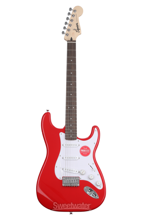Squier Sonic Stratocaster HT Electric Guitar - Torino Red | Sweetwater