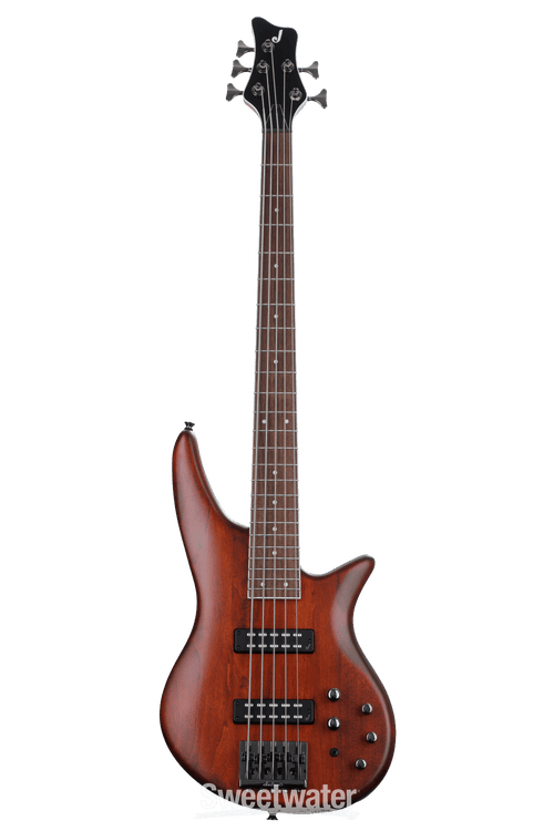 Jackson Spectra JS3V Bass Guitar - Walnut Stain | Sweetwater