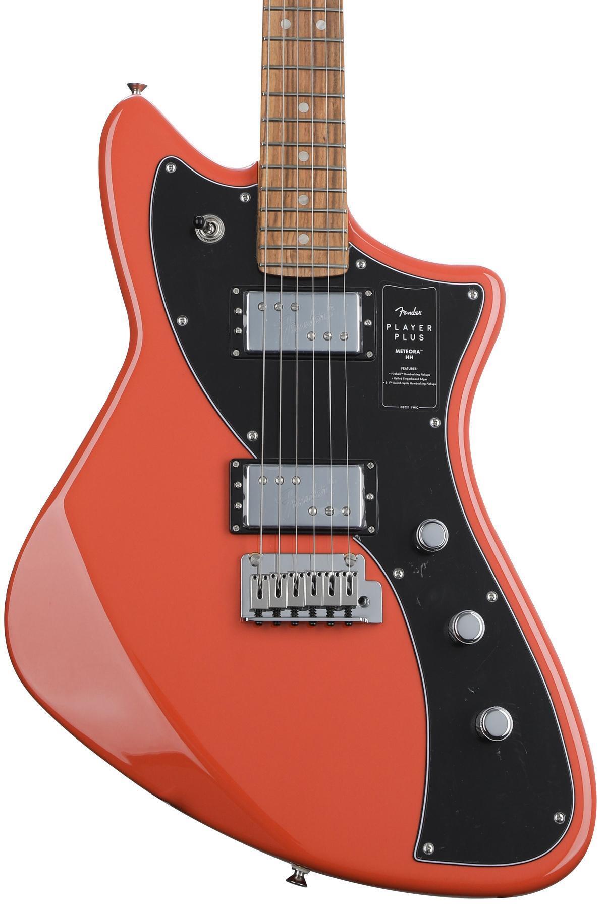 Fender Player Plus Meteora HH Electric Guitar - Fiesta Red with
