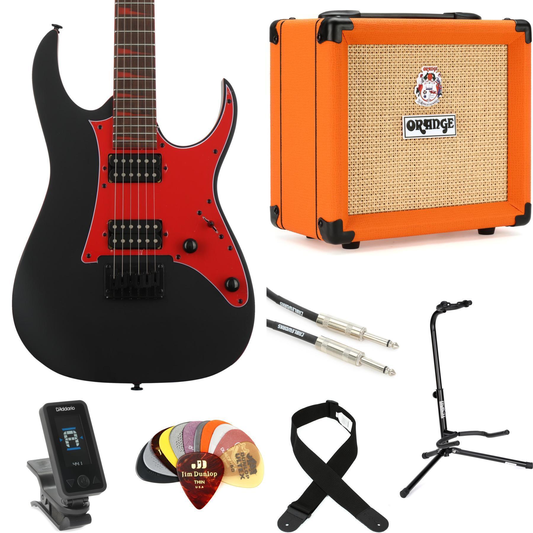 Ibanez Gio GRG131DX and Orange Crush 12 Amp Essentials Bundle