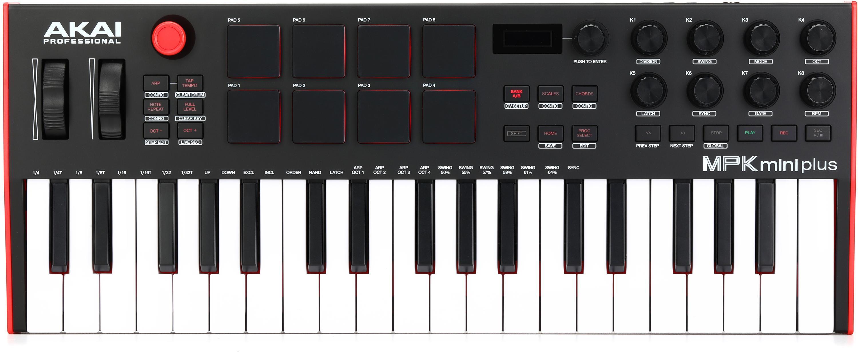 Akai Professional MPK49 49-key MIDI Controller | Sweetwater
