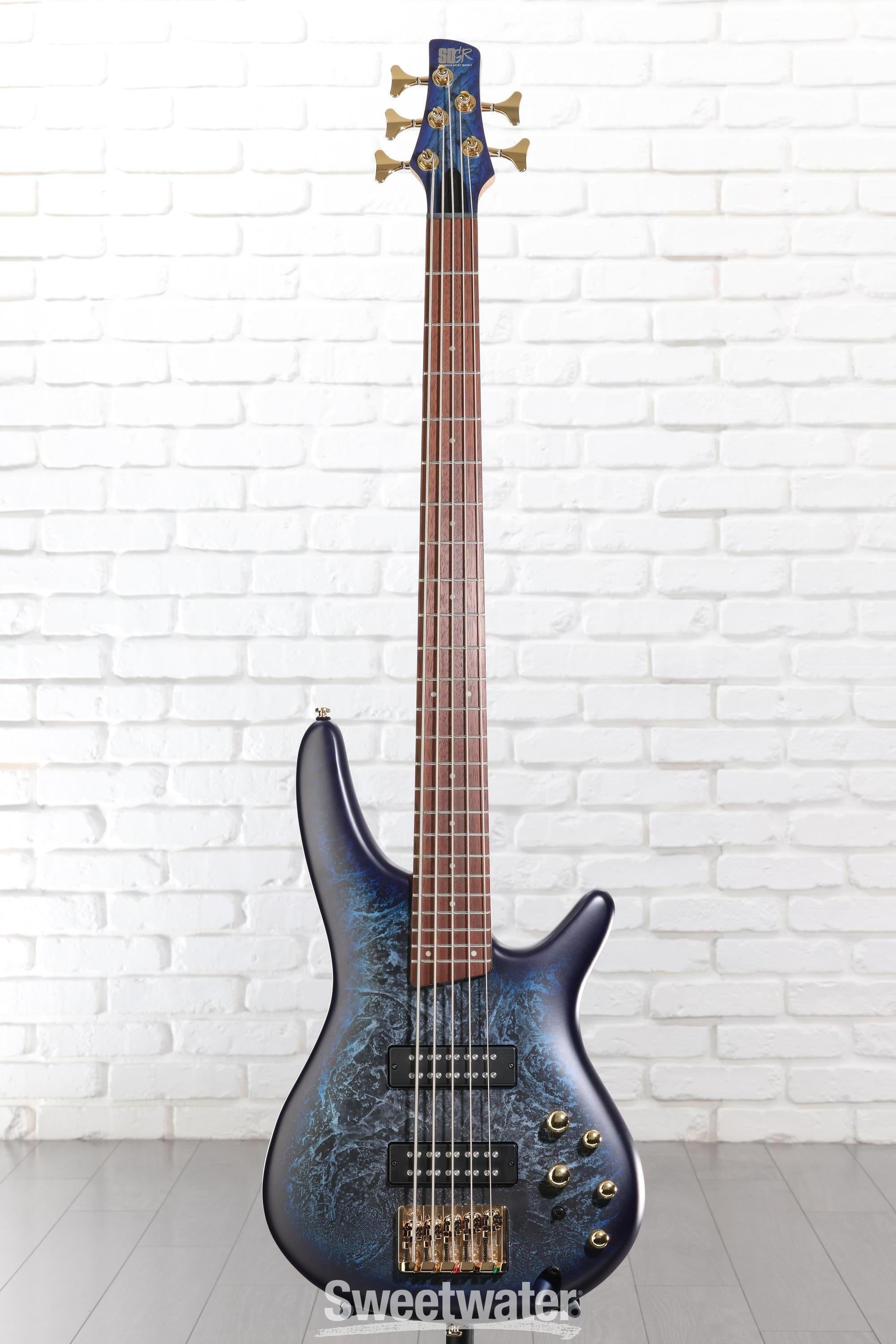 Ibanez SR305EDX 5-string Bass Guitar - Cosmic Blue Frozen Matte