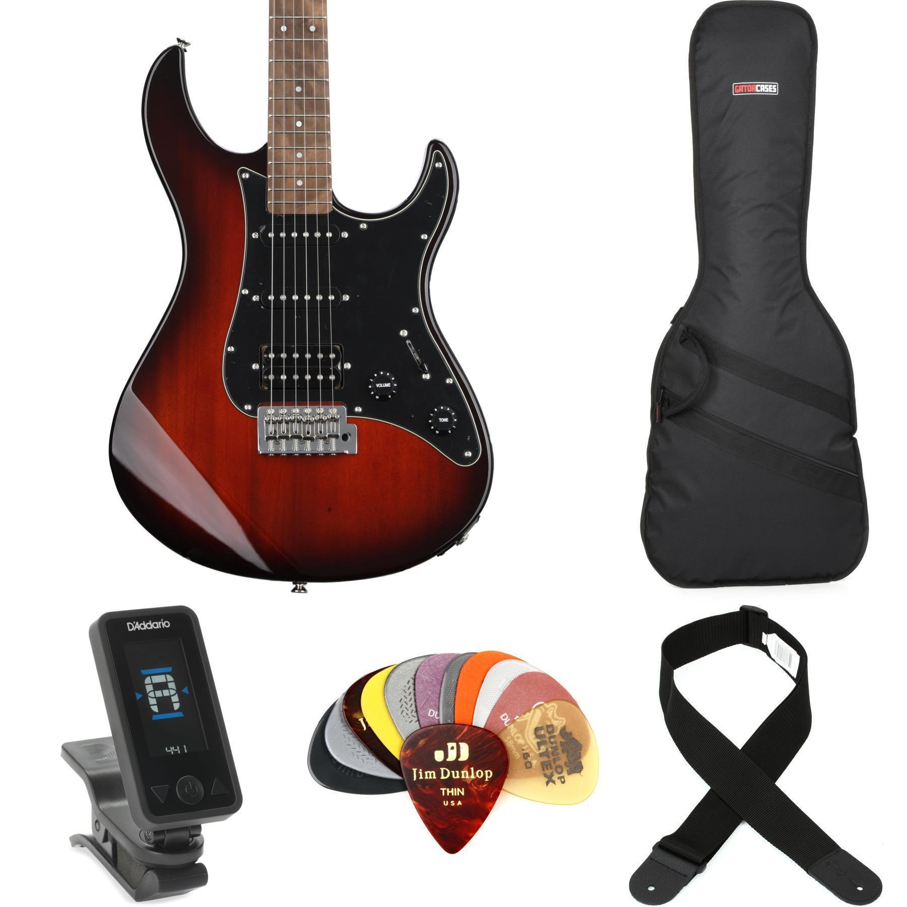 Yamaha PAC012DLX Pacifica Electric Guitar Essentials Bundle - Old