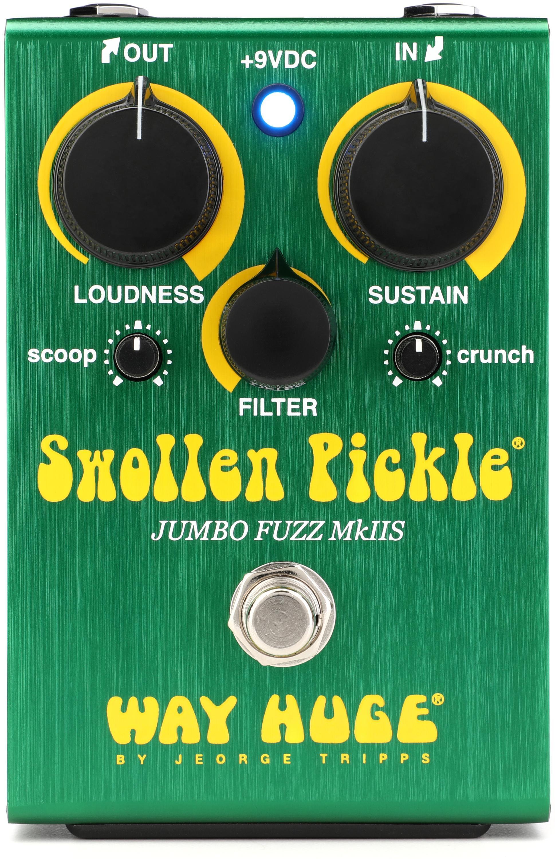 Way Huge Swollen Pickle MkIIS Jumbo Fuzz Pedal (small) | Sweetwater