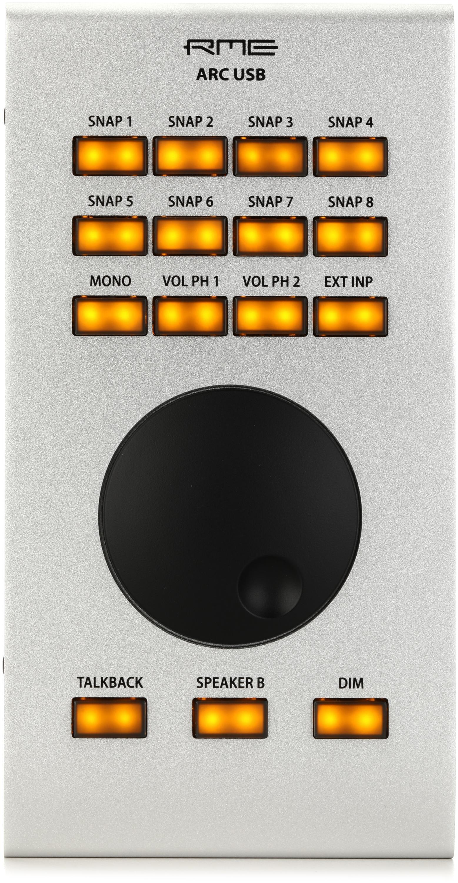 RME ARC USB Advanced Remote Control - Classic Aluminum | Sweetwater