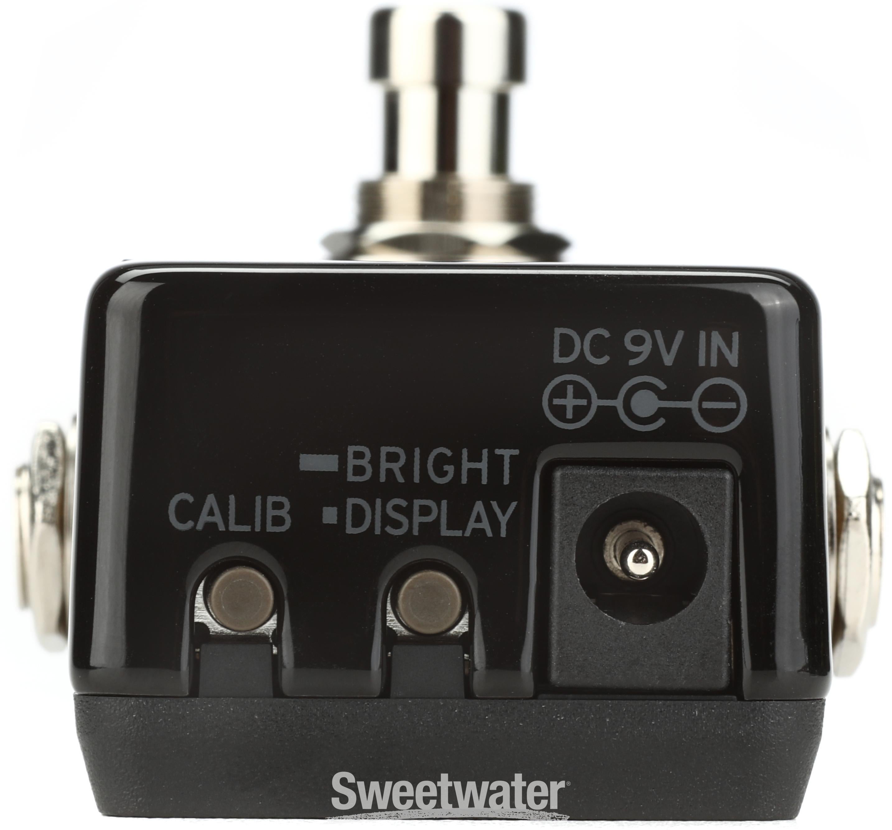 Korg Pitchblack X Mini Custom Pedal Tuner Reviews | Sweetwater