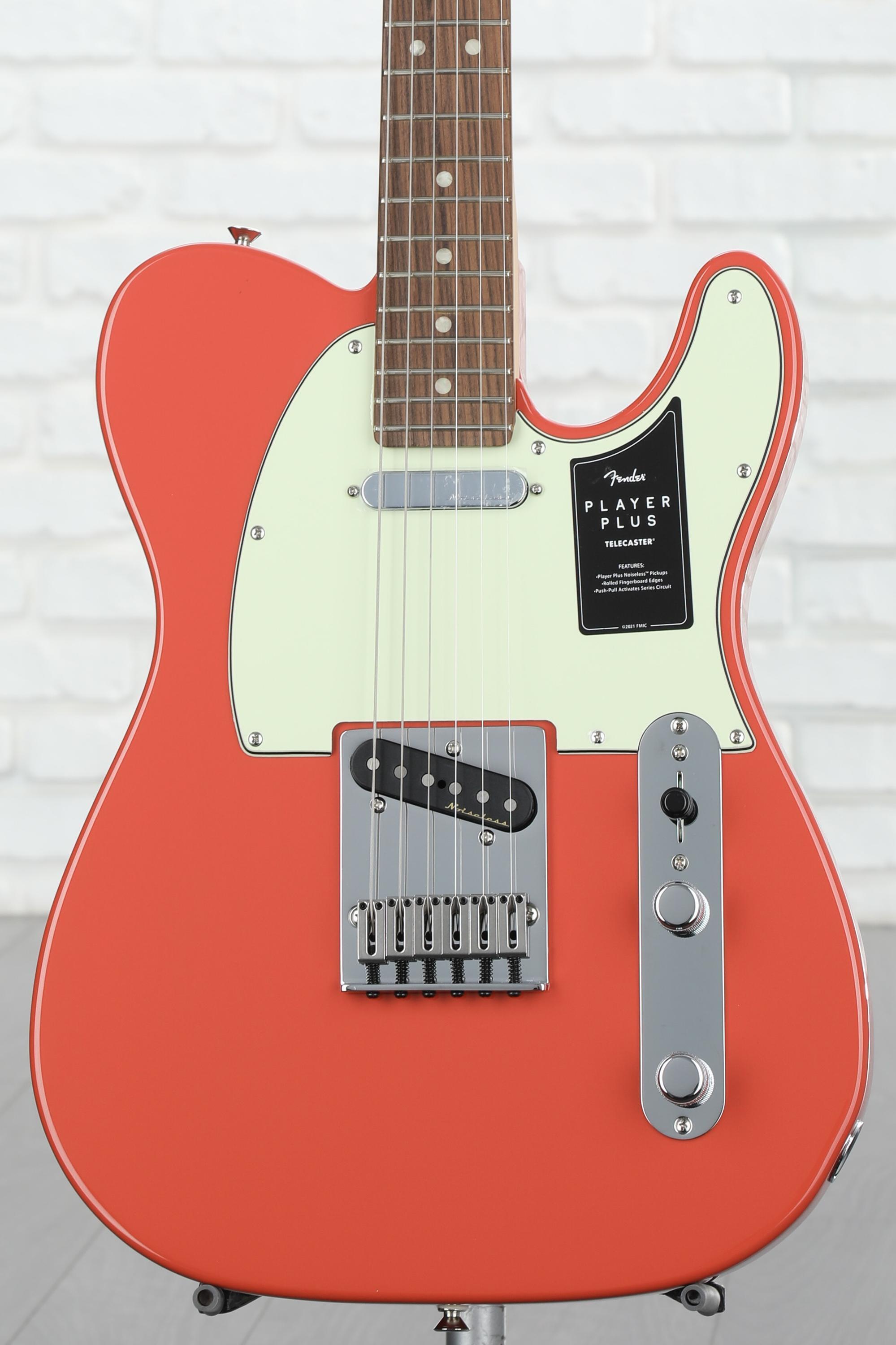 Fender Player Plus Telecaster Solidbody Electric Guitar - Fiesta
